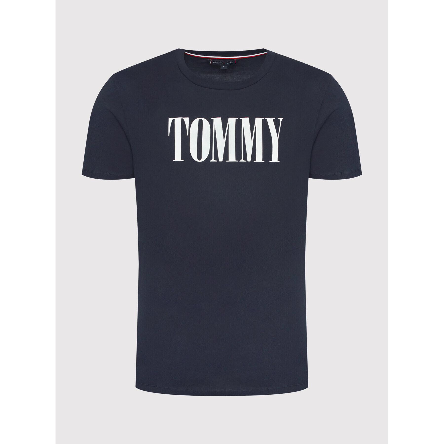 Tommy Hilfiger Majica UM0UM02534 Mornarsko modra Regular Fit - Pepit.si