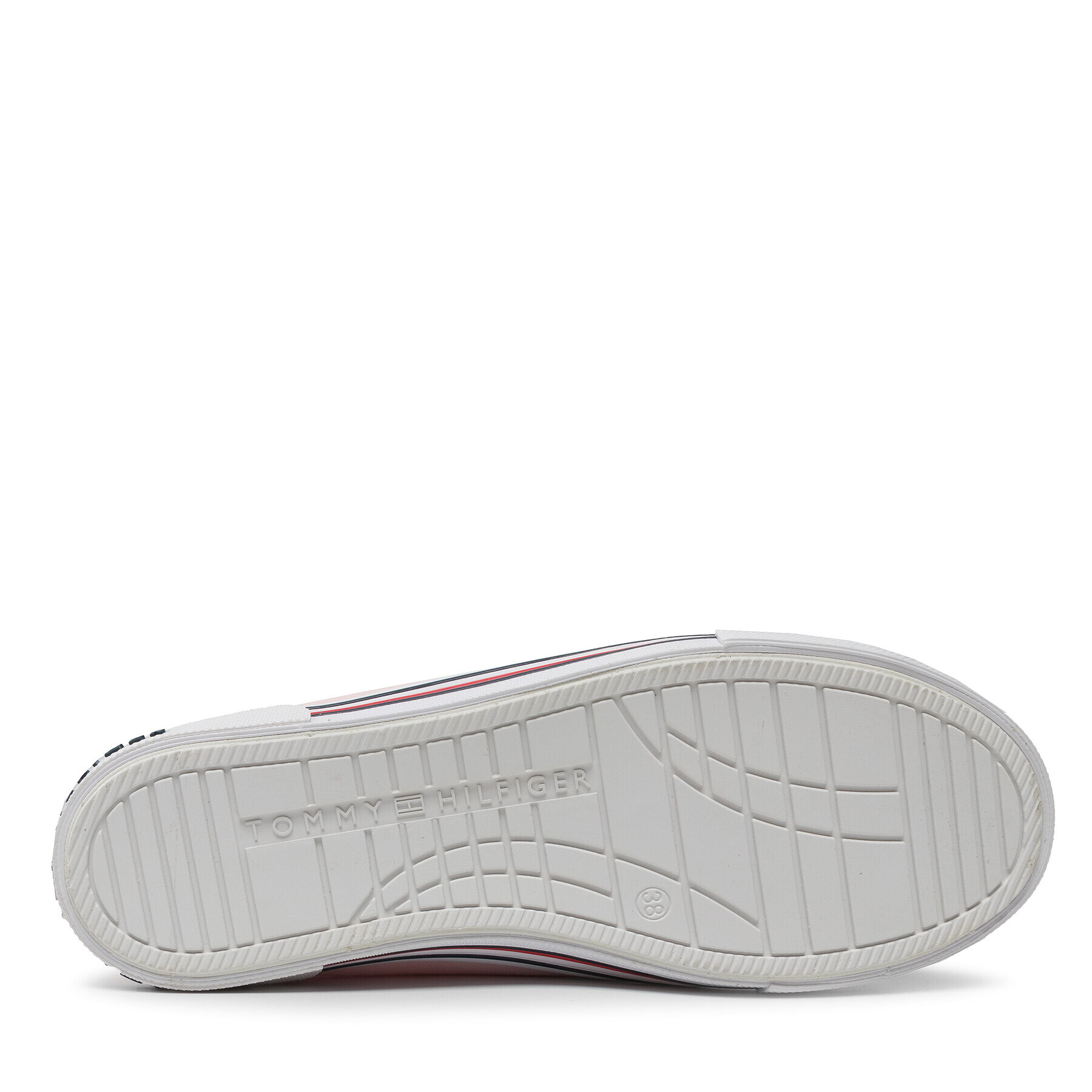 Tommy Hilfiger Modne superge Low Cut Lace-Up Sneaker T3A4-30605-0890 D Roza - Pepit.si