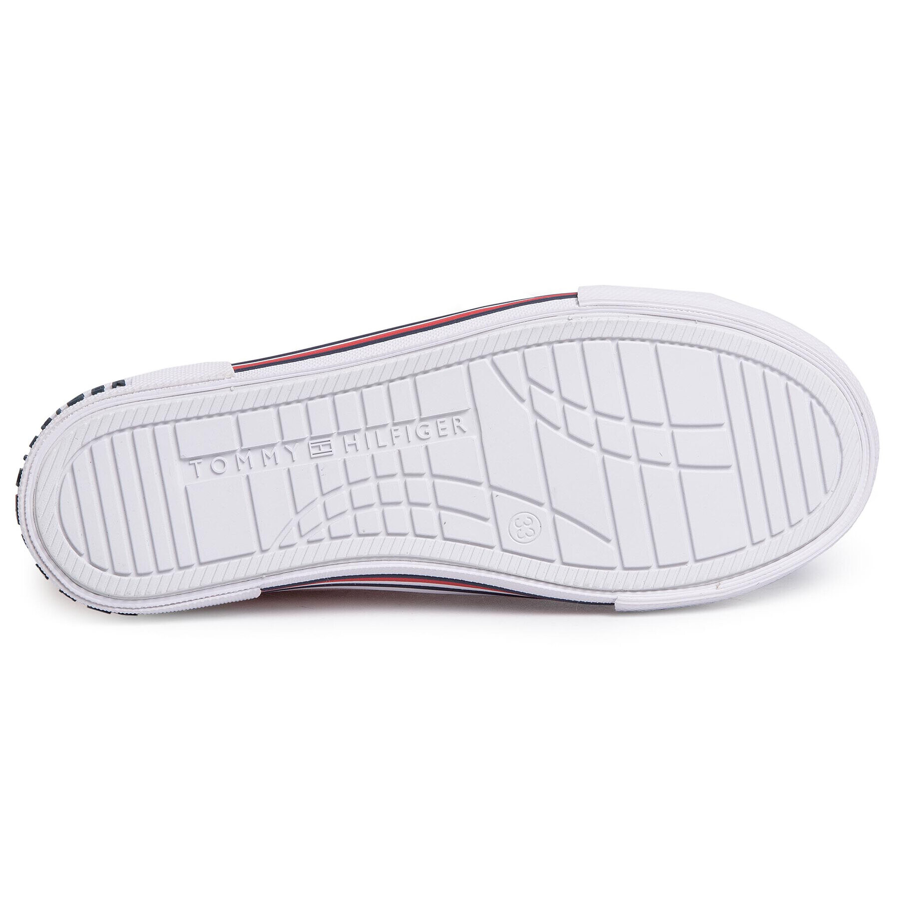 Tommy Hilfiger Modne superge Low Cut Lace-Up Sneaker T3A4-30605-0890 S Roza - Pepit.si