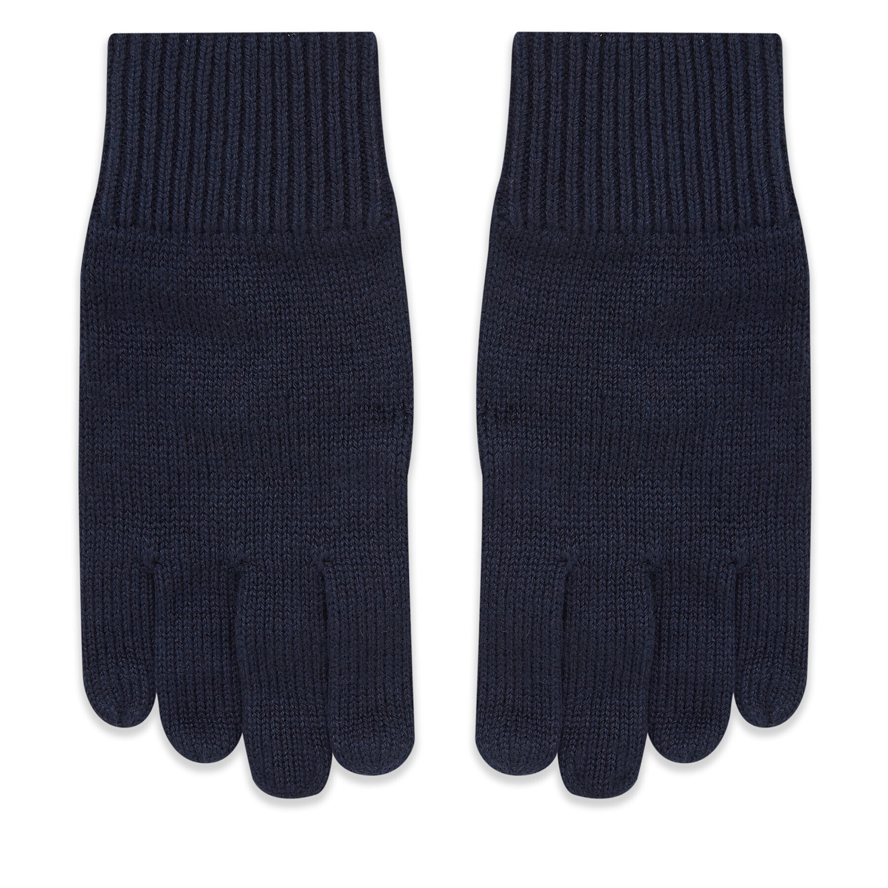 Tommy Hilfiger Moške rokavice Essential Flag Knitted Gloves AM0AM11048 Mornarsko modra - Pepit.si