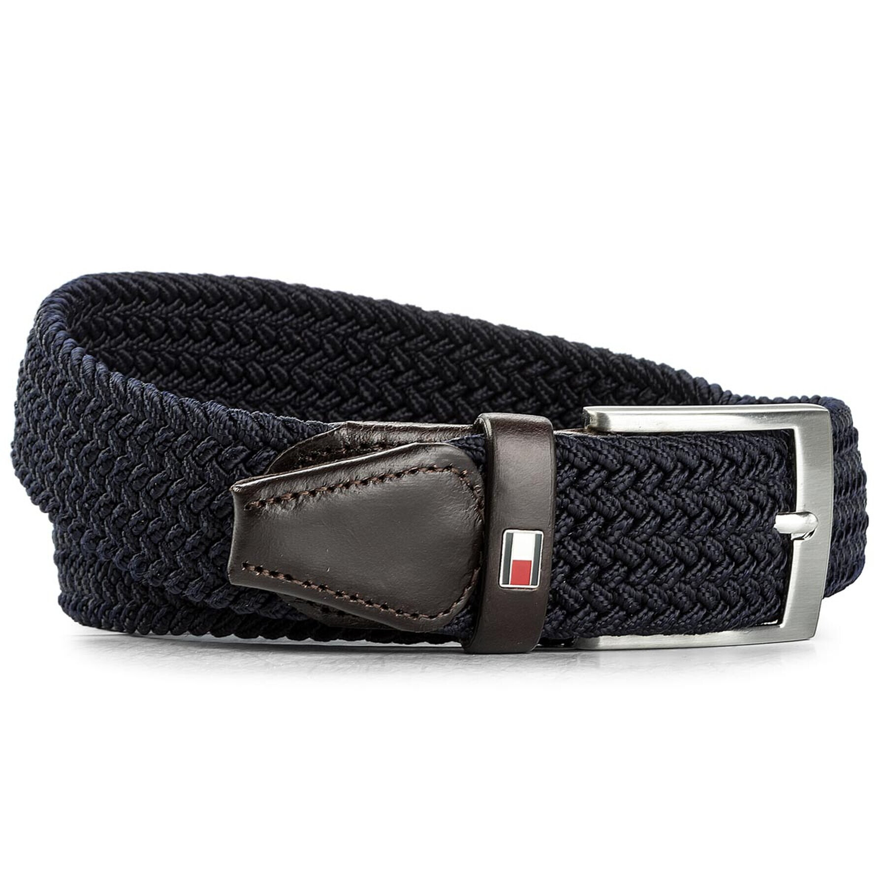 Tommy Hilfiger Moški pas New Adan Belt 3.5 AM0AM02801 85 Mornarsko modra - Pepit.si