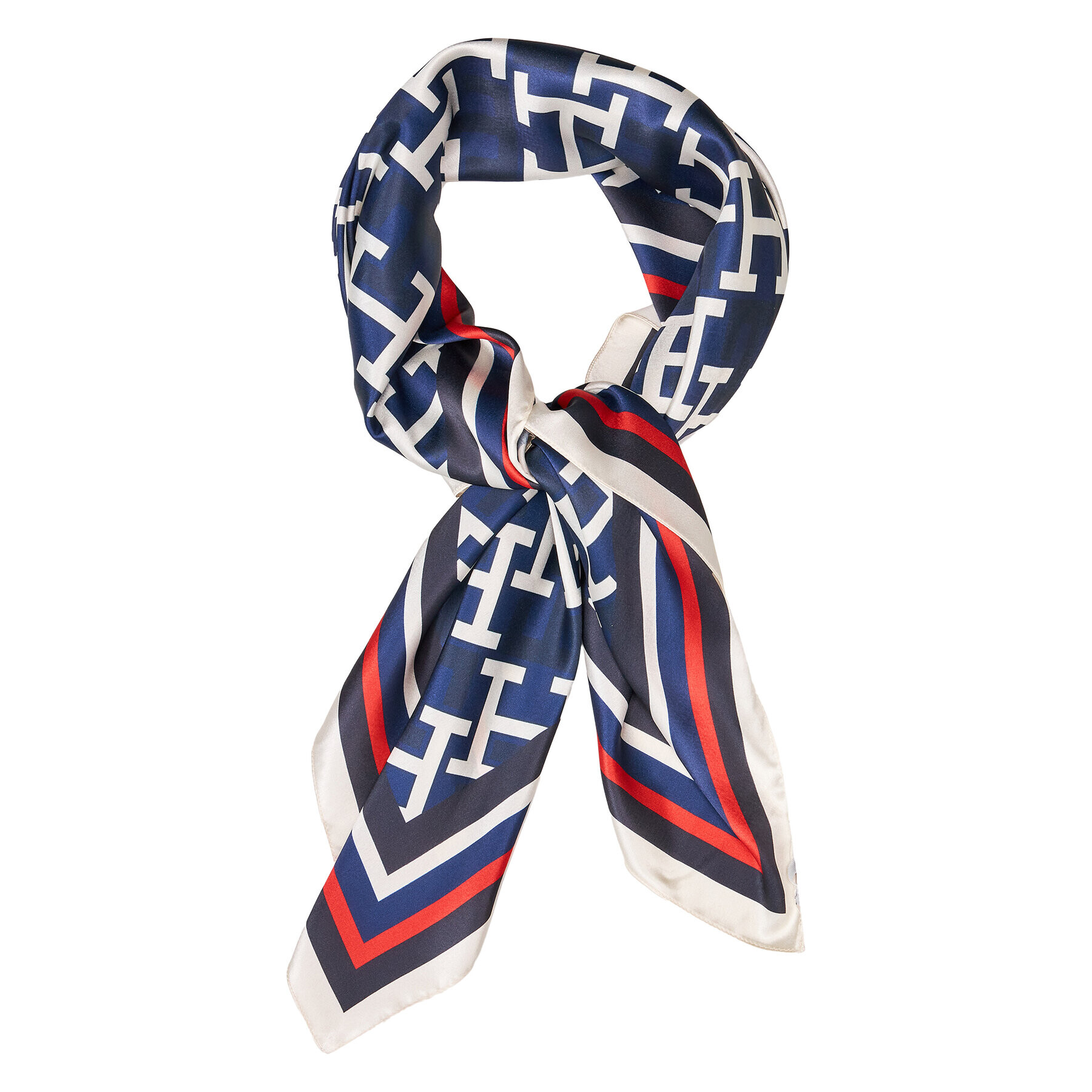 Tommy Hilfiger Naglavna ruta Monogram AW0AW15058 Mornarsko modra - Pepit.si