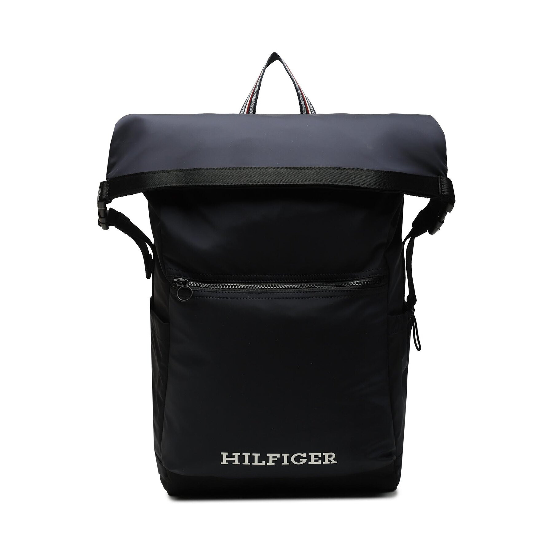 Tommy Hilfiger Nahrbtnik Hilfiger Roll Top Backpack AM0AM11380 Mornarsko modra - Pepit.si