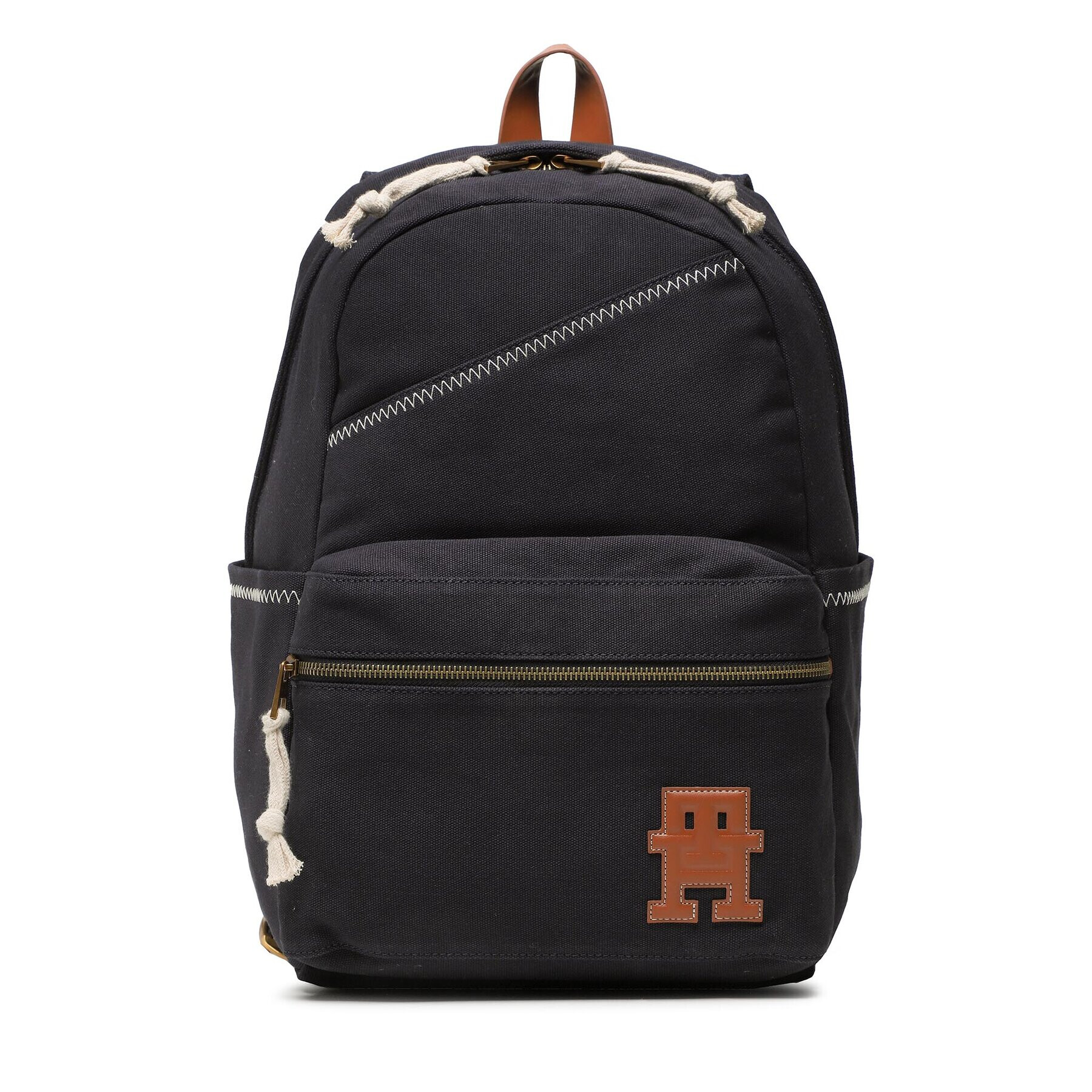 Tommy Hilfiger Nahrbtnik Th Coastal Prep Flap Backpack AM0AM10945 Mornarsko modra - Pepit.si