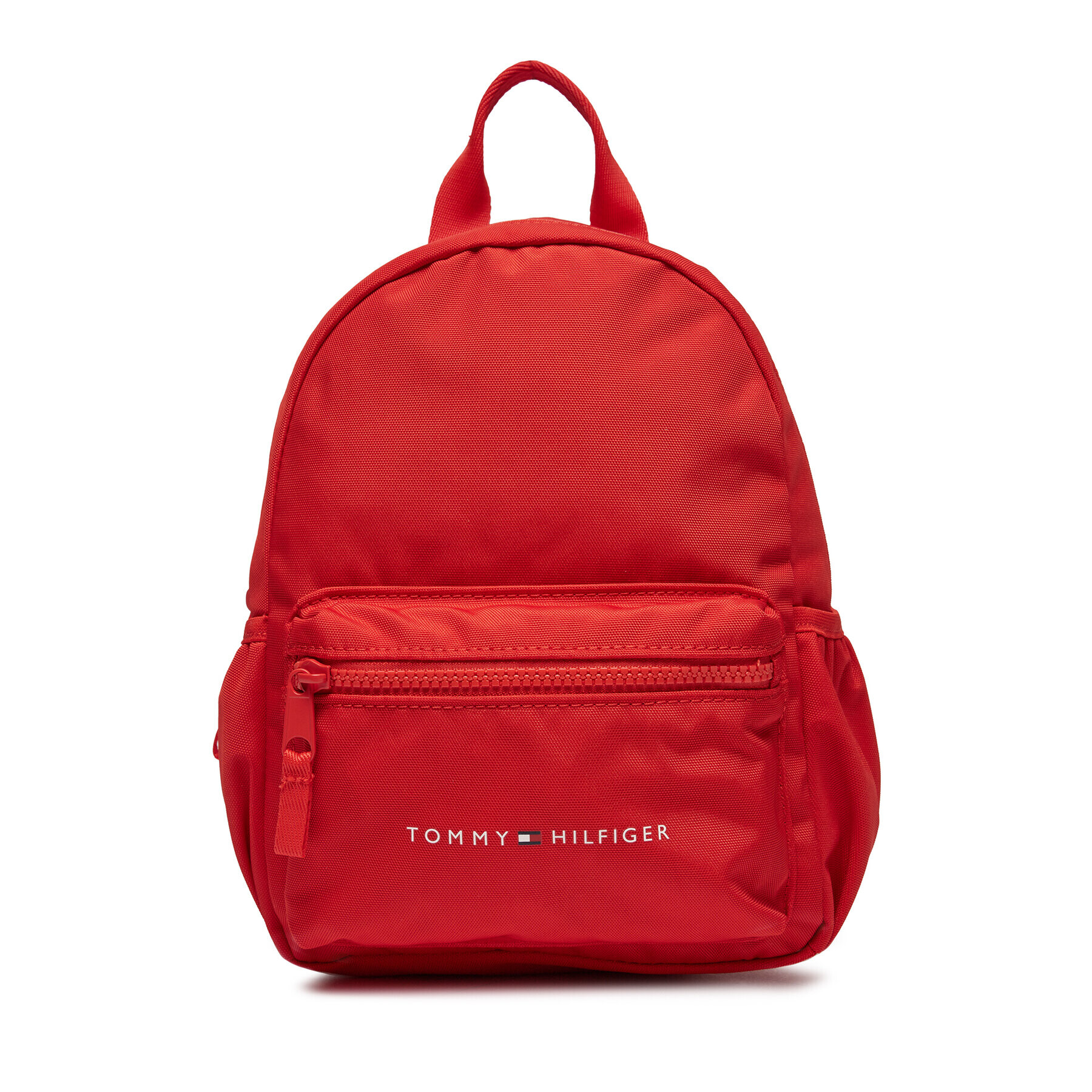 Tommy Hilfiger Nahrbtnik Th Essential Mini Backpack AU0AU01770 Rdeča - Pepit.si