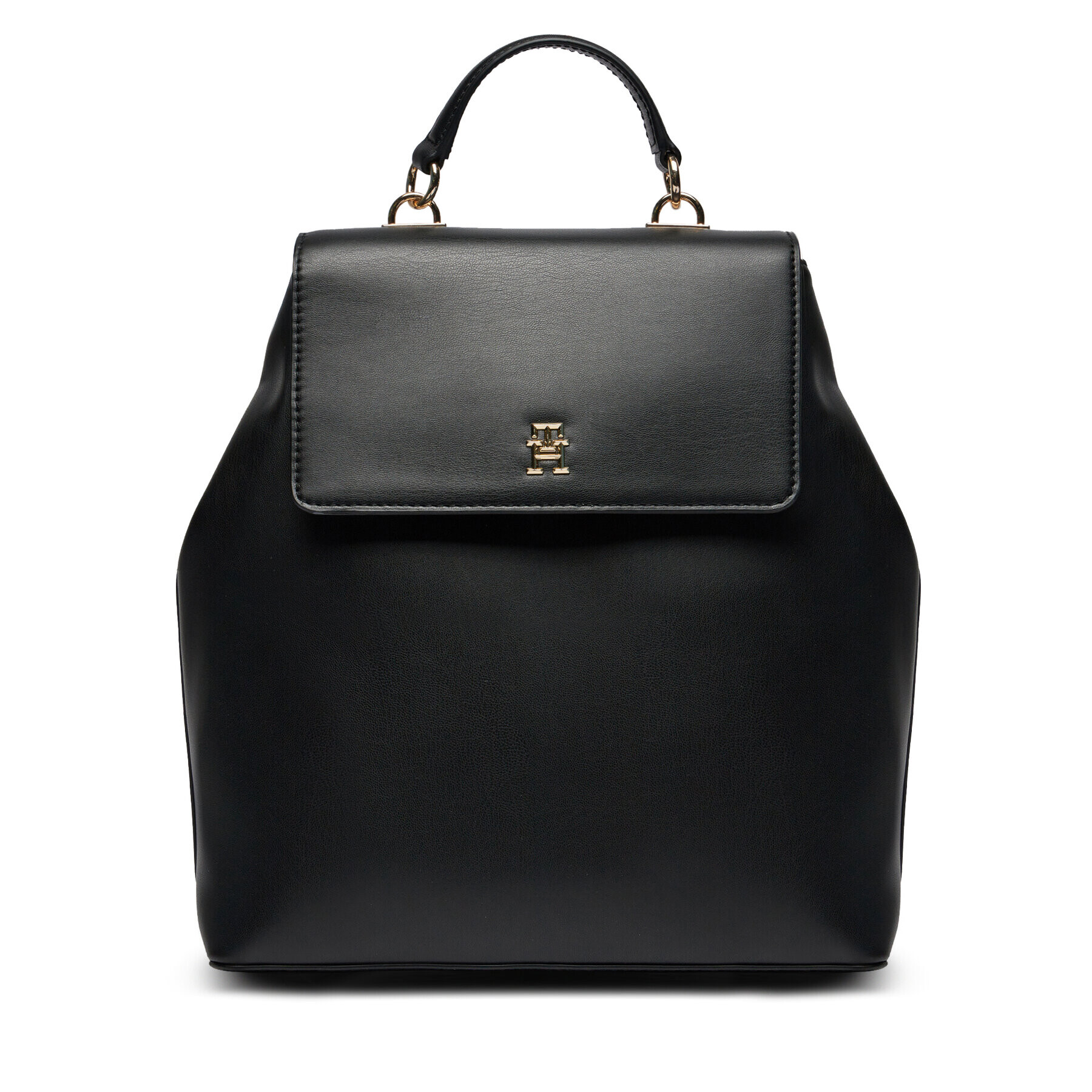 Tommy Hilfiger Nahrbtnik Th Refined Backpack AW0AW15722 Črna - Pepit.si