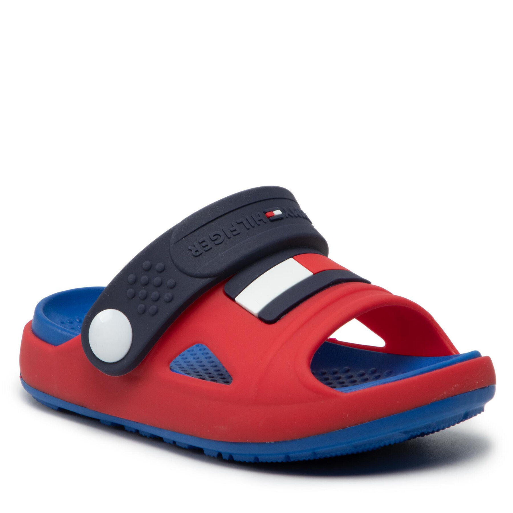 Tommy Hilfiger Natikači Comfy Sandal T1B2-32262-0083 M Rdeča - Pepit.si