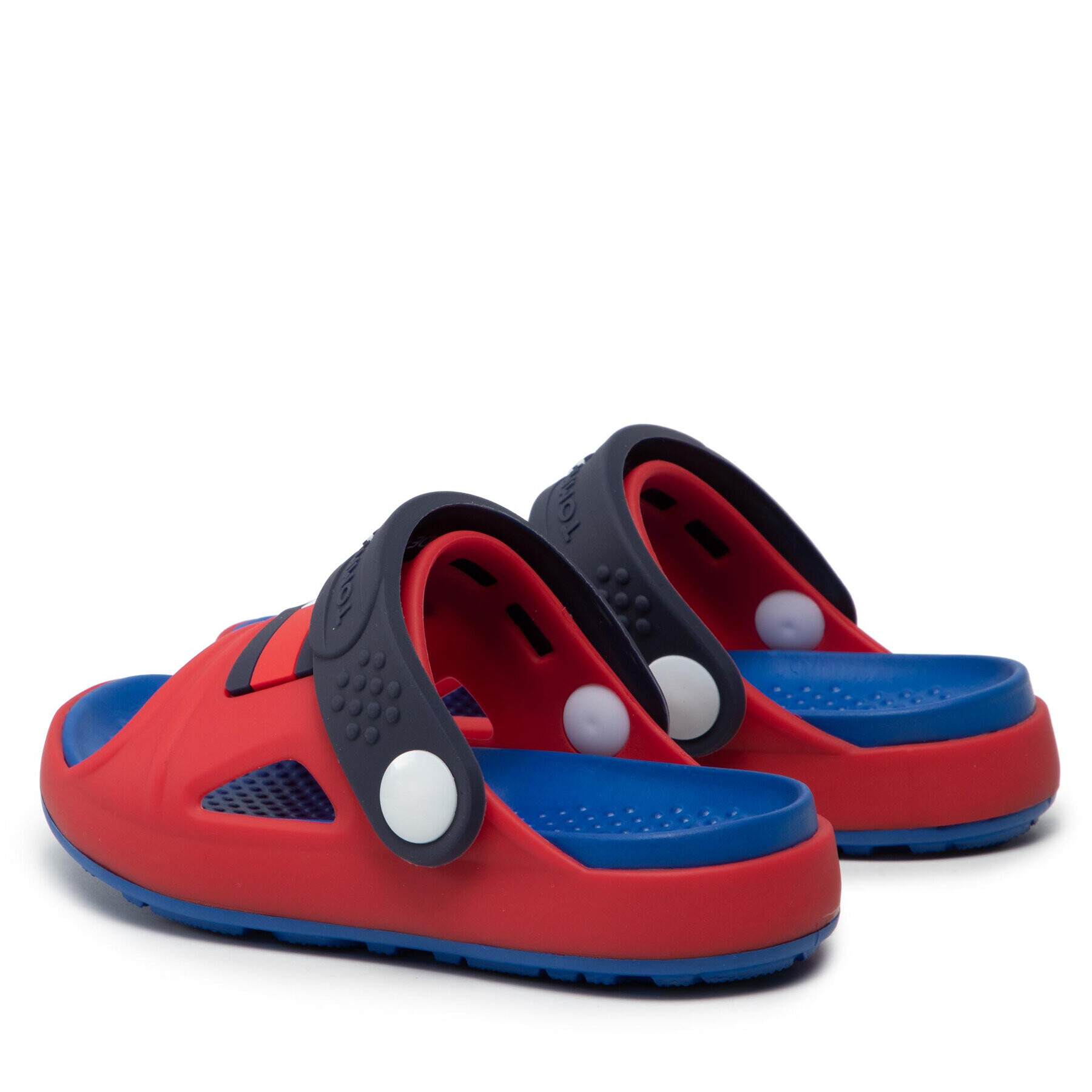 Tommy Hilfiger Natikači Comfy Sandal T1B2-32262-0083 M Rdeča - Pepit.si