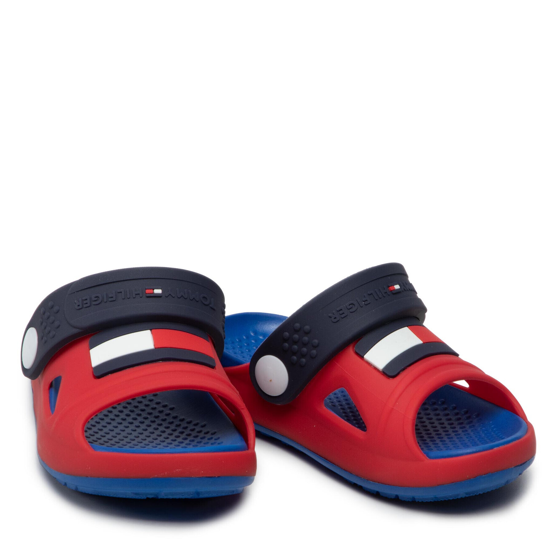 Tommy Hilfiger Natikači Comfy Sandal T1B2-32262-0083 M Rdeča - Pepit.si