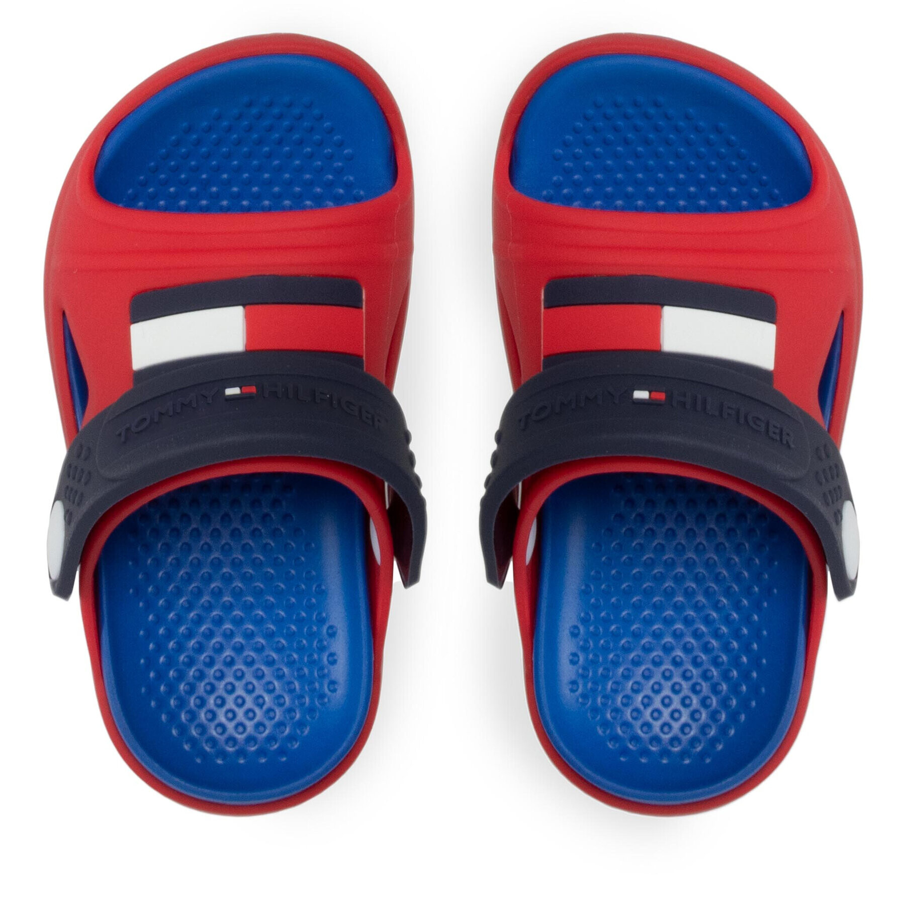 Tommy Hilfiger Natikači Comfy Sandal T1B2-32262-0083 M Rdeča - Pepit.si