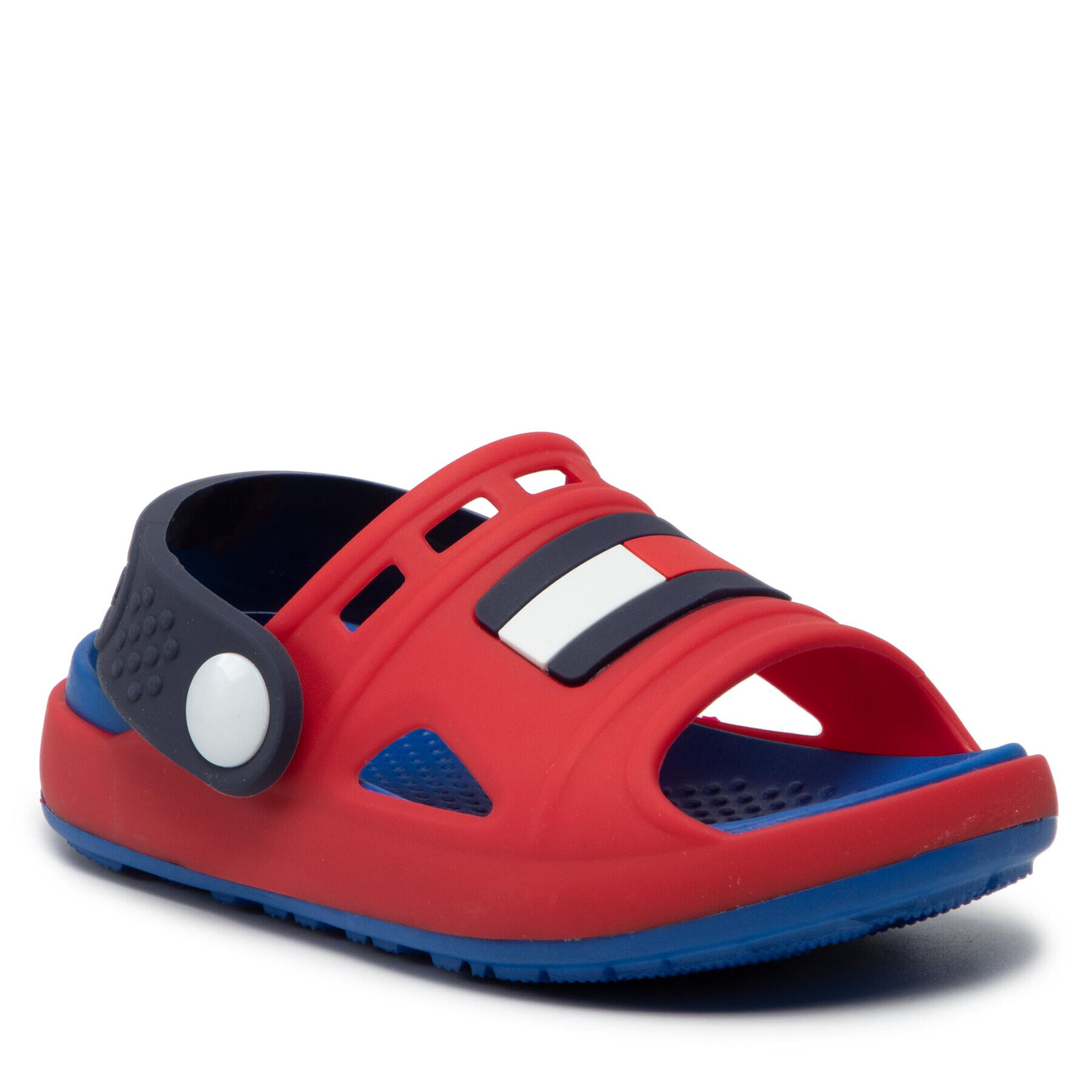 Tommy Hilfiger Natikači Comfy Sandal T1B2-32262-0083 M Rdeča - Pepit.si