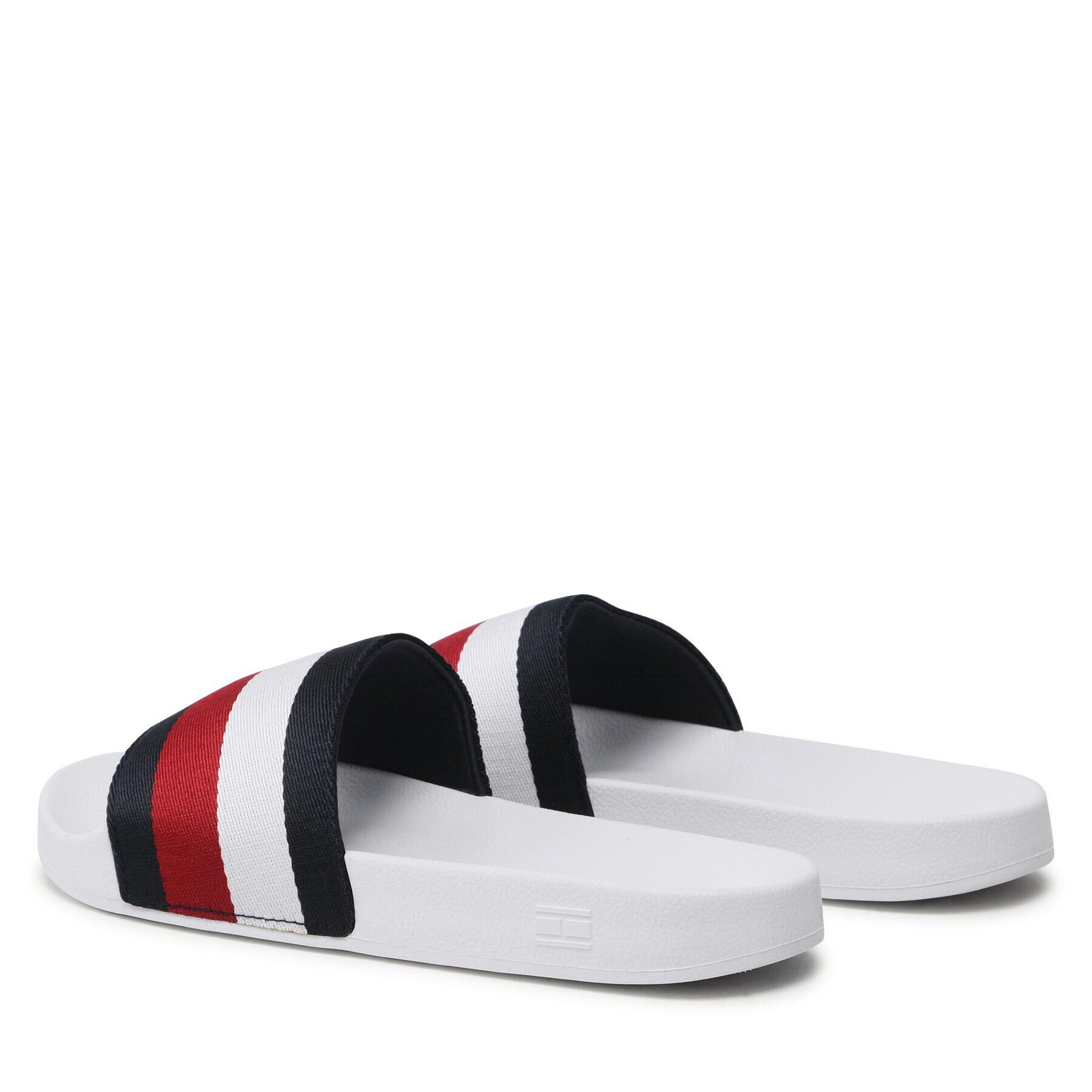 Tommy Hilfiger Natikači Essential Corp Slide FW0FW07256 Pisana - Pepit.si