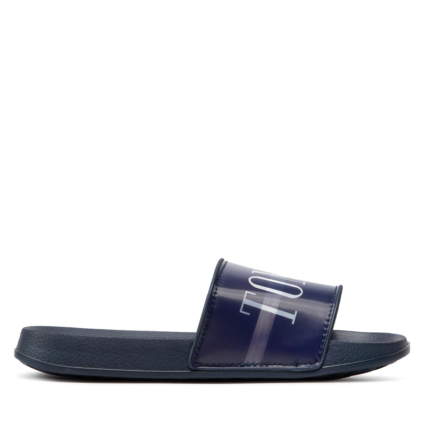 Tommy Hilfiger Natikači Holographic Pool Slide T3B0-32276-1172 S Mornarsko modra - Pepit.si