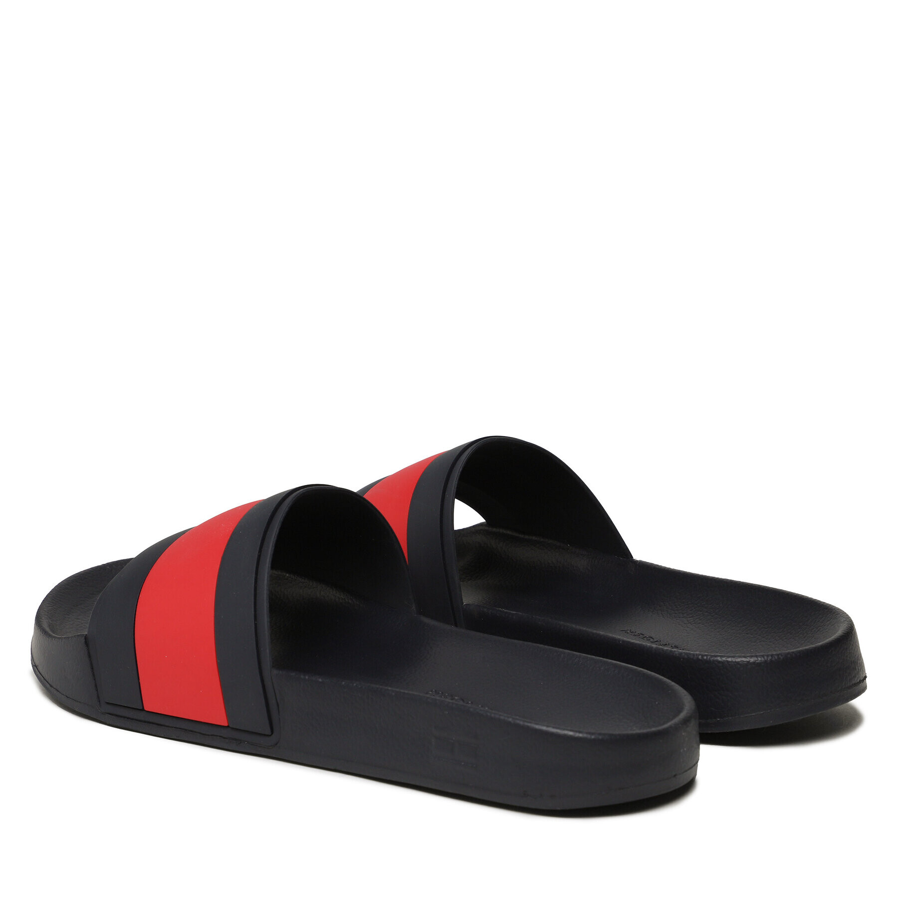 Tommy Hilfiger Natikači Rubber Th Flag Pool Slide FM0FM04236 Mornarsko modra - Pepit.si