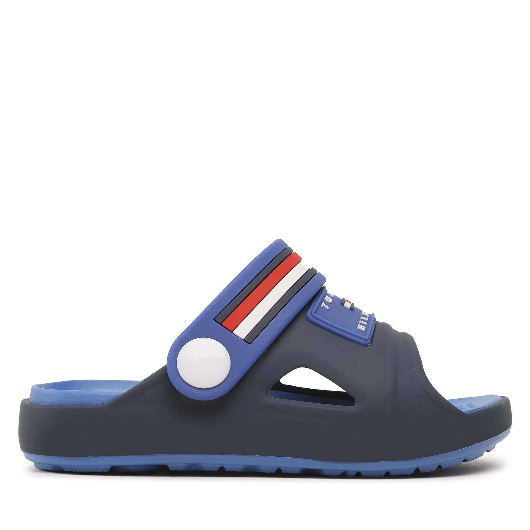 Tommy Hilfiger Natikači Stripes Comfy Sandal T3X2-32914-0083 M Mornarsko modra - Pepit.si