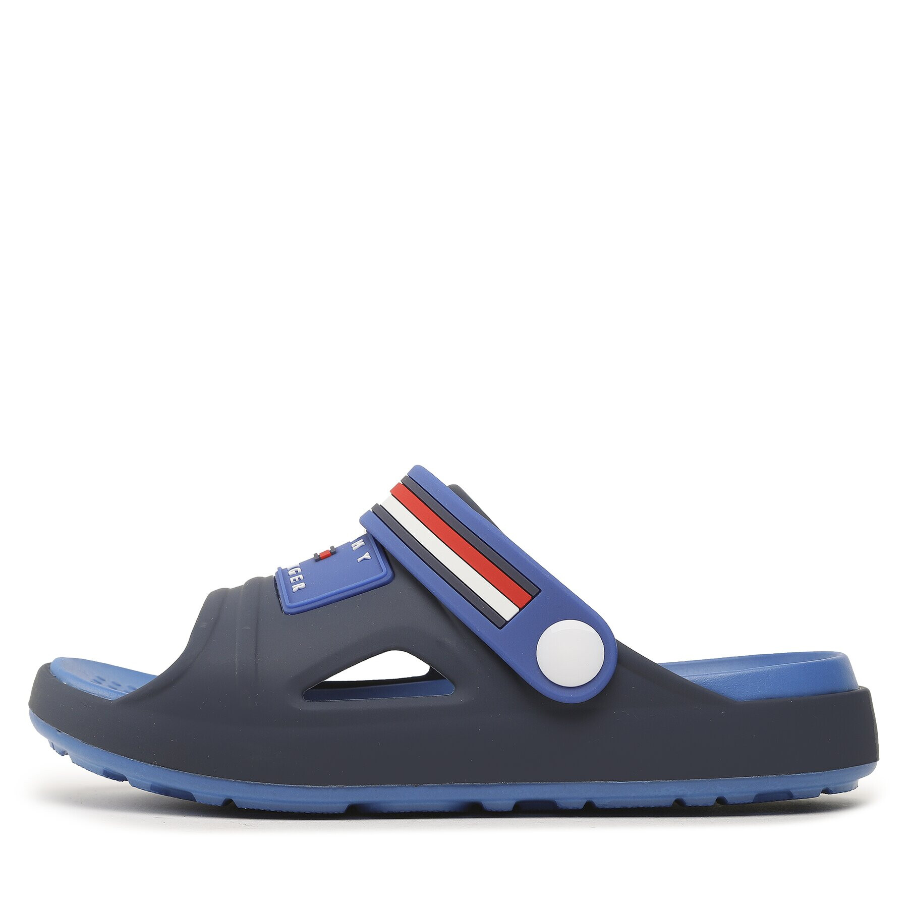 Tommy Hilfiger Natikači Stripes Comfy Sandal T3X2-32914-0083 S Mornarsko modra - Pepit.si