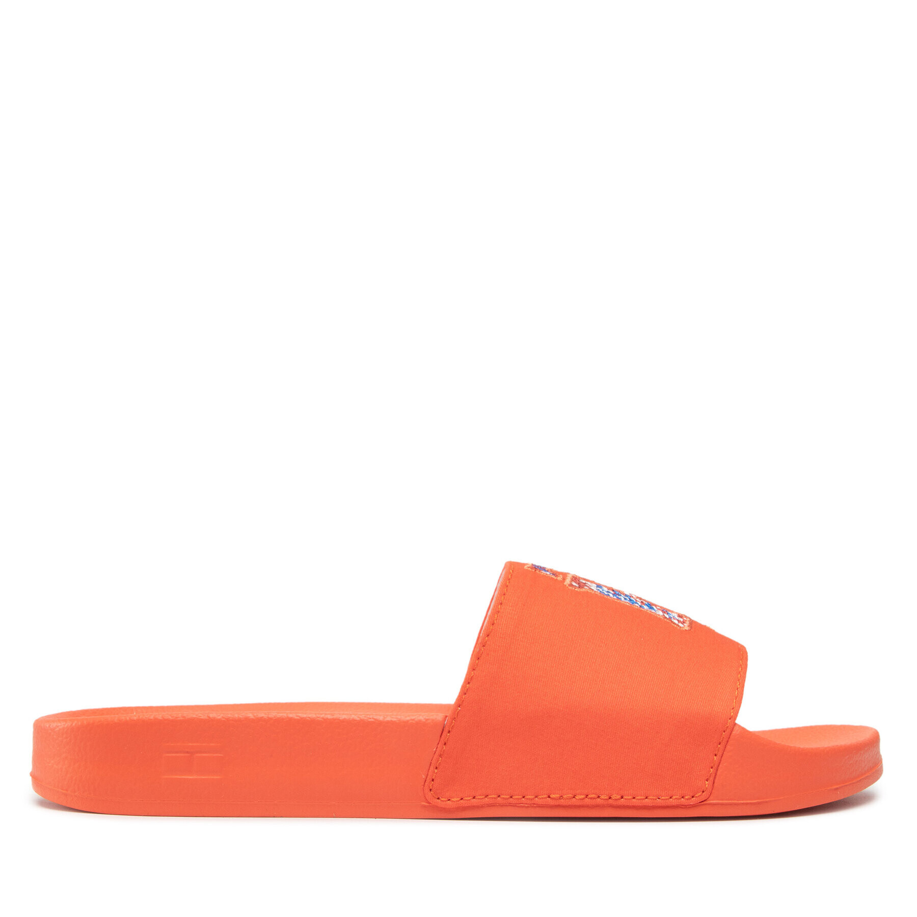 Tommy Hilfiger Natikači Th Logo Pool Slide FW0FW06420 Oranžna - Pepit.si