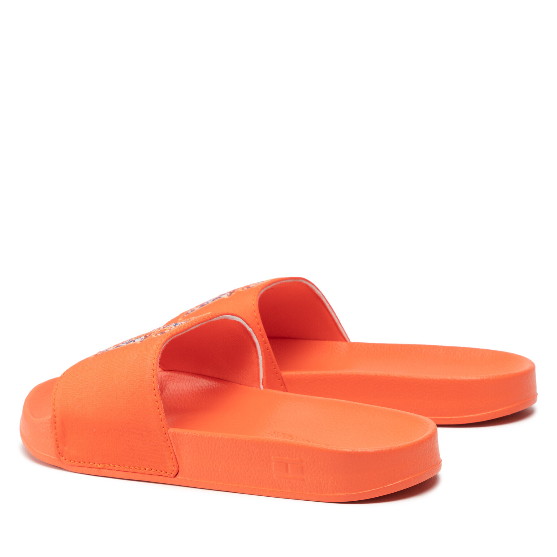 Tommy Hilfiger Natikači Th Logo Pool Slide FW0FW06420 Oranžna - Pepit.si