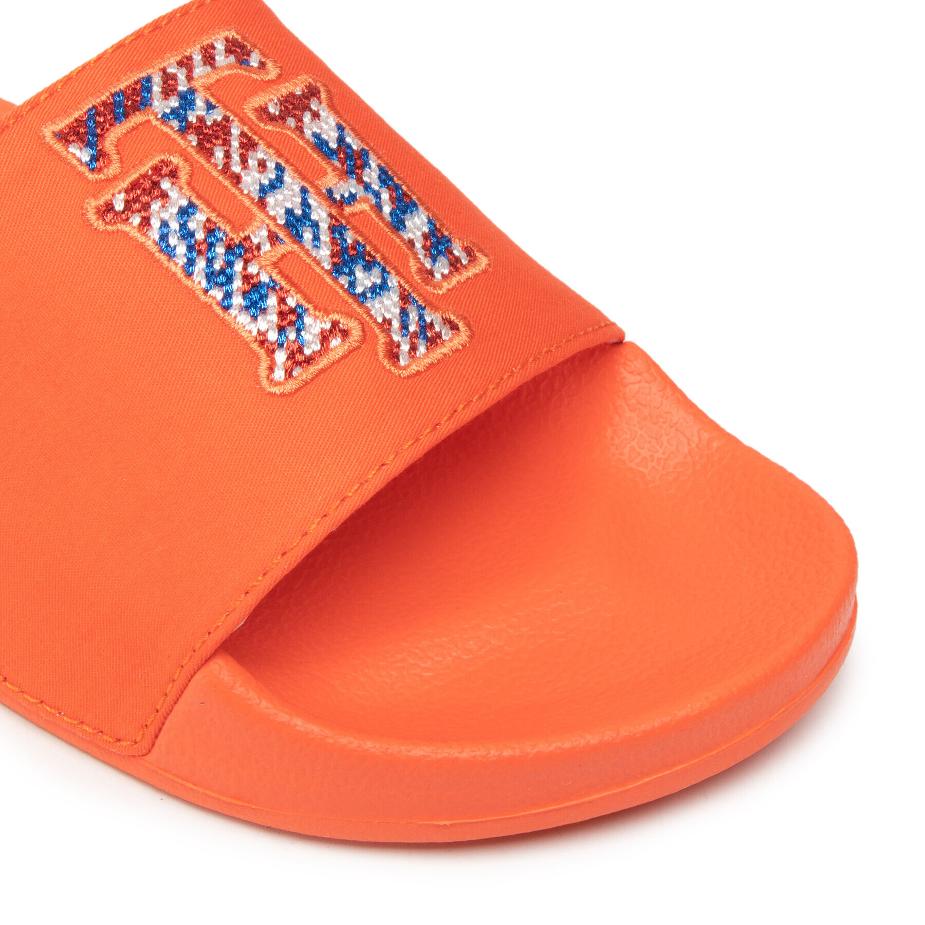 Tommy Hilfiger Natikači Th Logo Pool Slide FW0FW06420 Oranžna - Pepit.si