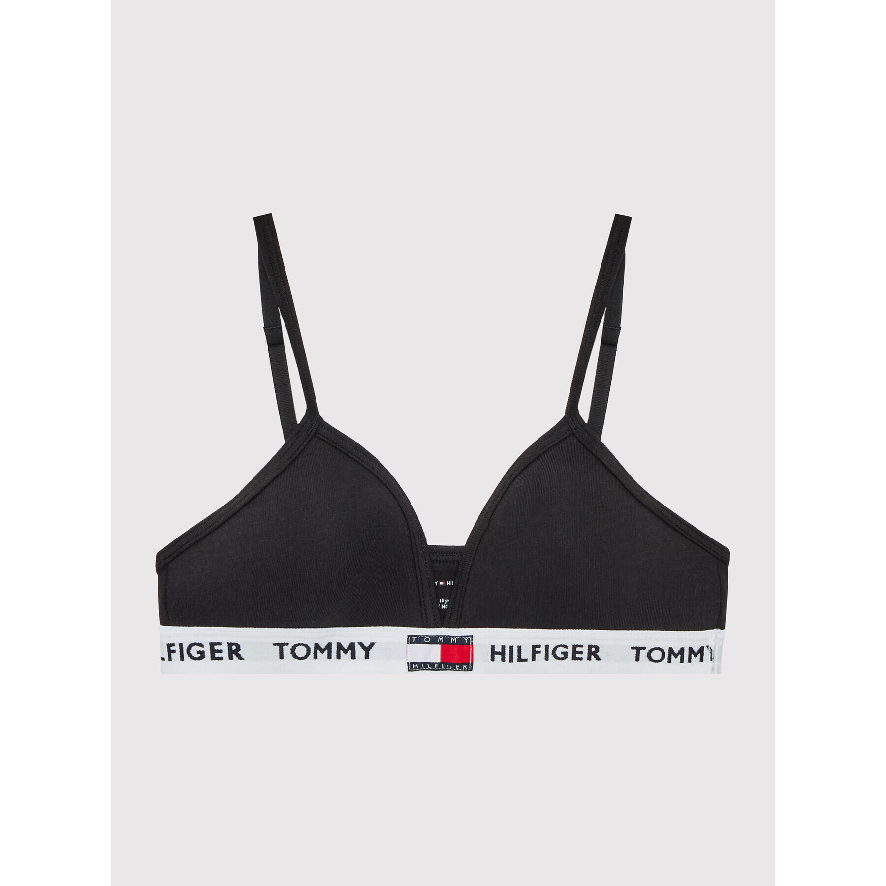 Tommy Hilfiger Nedrček Padded Triangle UG0UG00428 Črna - Pepit.si