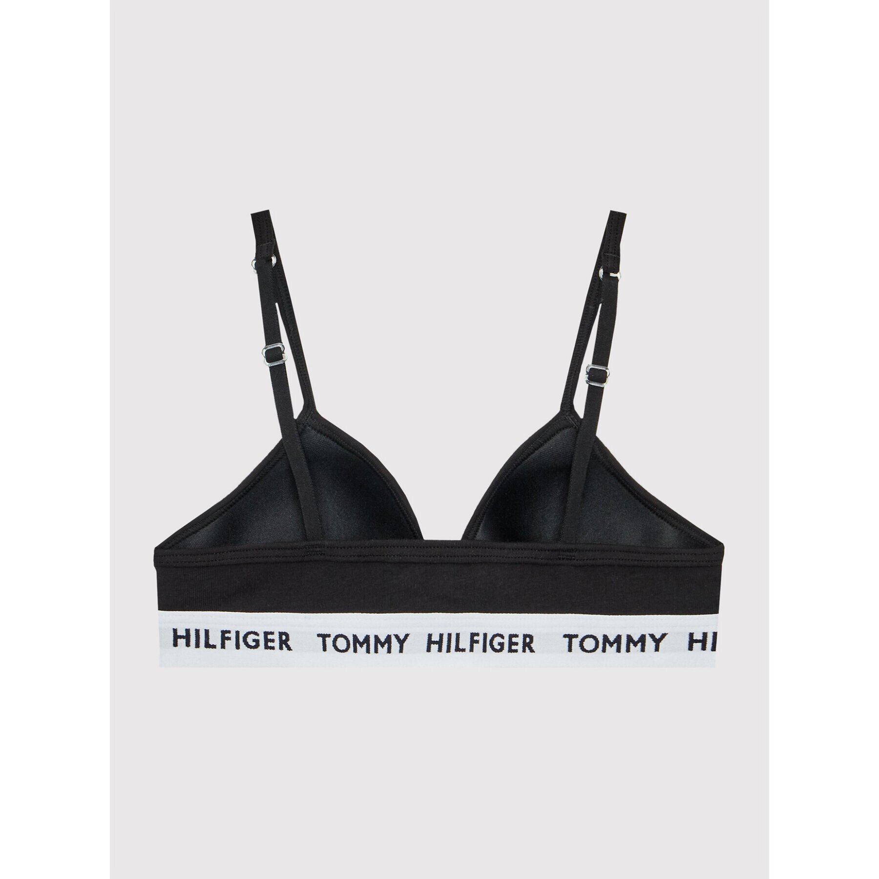 Tommy Hilfiger Nedrček Padded Triangle UG0UG00428 Črna - Pepit.si