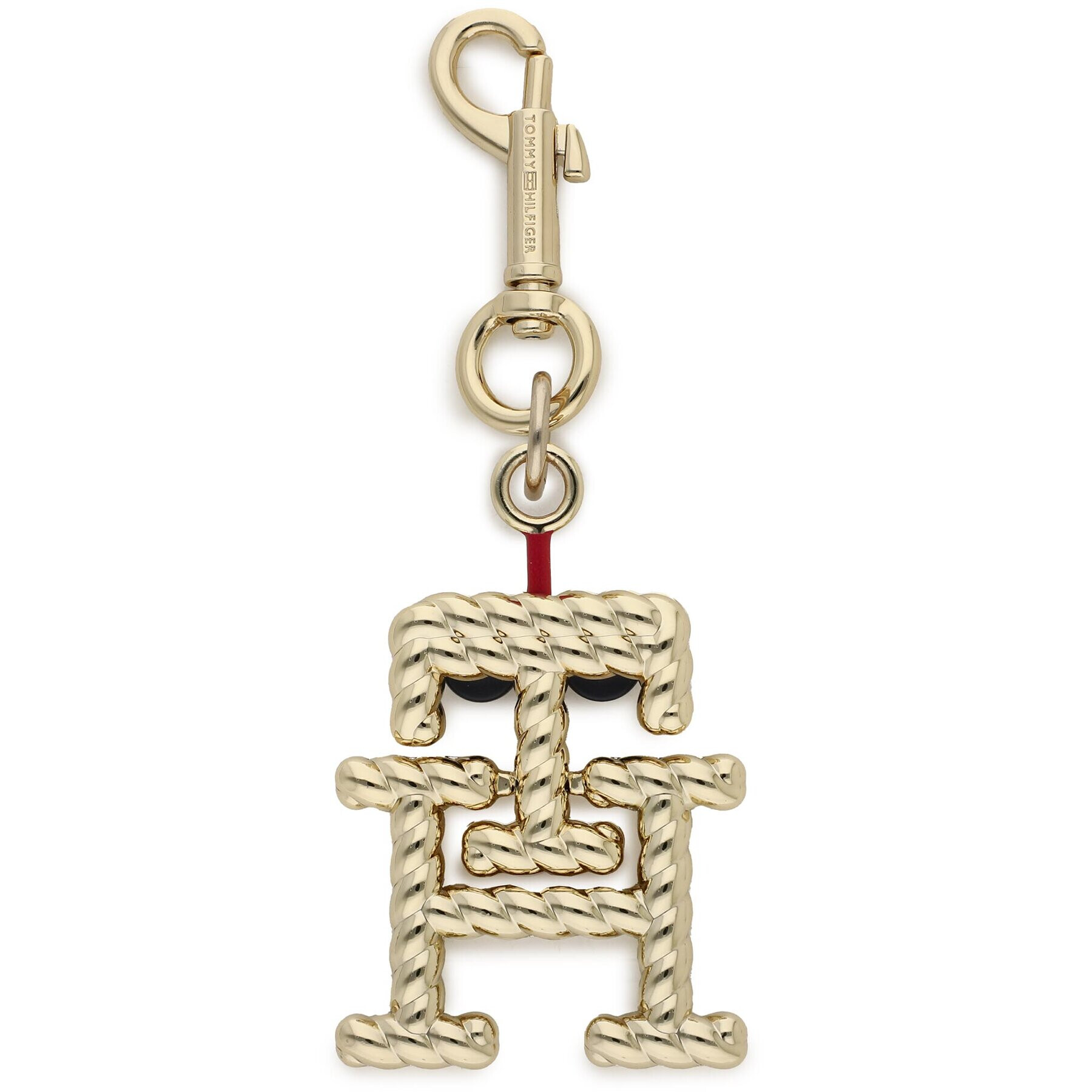 Tommy Hilfiger Obesek Bot Keyfob Gold AW0AW15061 Zlata - Pepit.si