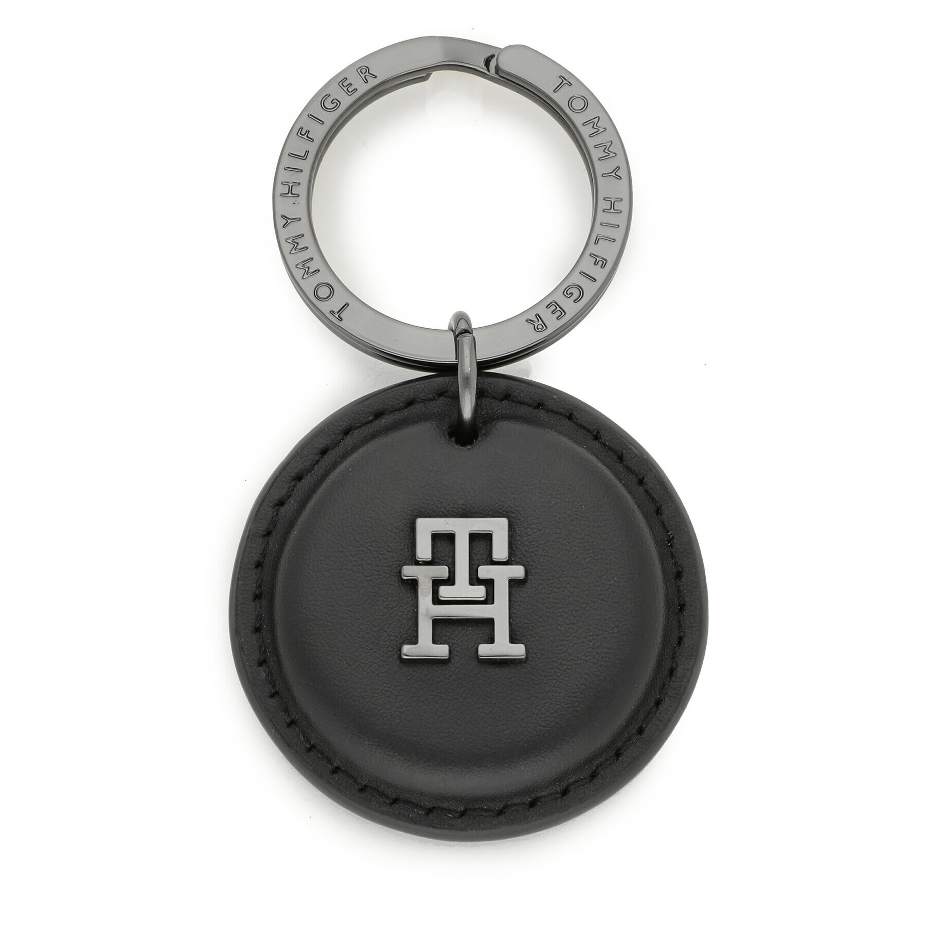 Tommy Hilfiger Obesek Th Modern Leather Key Fob AM0AM11439 Črna - Pepit.si