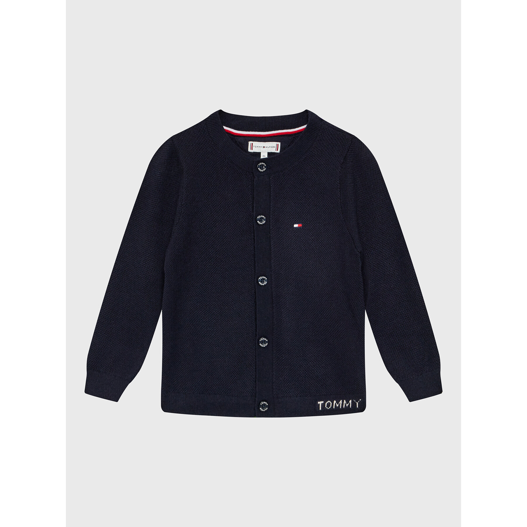 Tommy Hilfiger Otroški komplet KN0KN01477 Mornarsko modra Regular Fit - Pepit.si