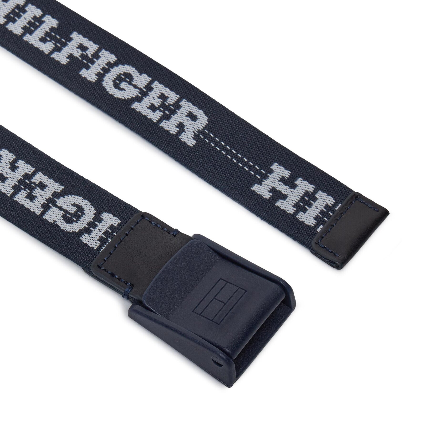 Tommy Hilfiger Otroški pas Webbing Belt AU0AU01854 Mornarsko modra - Pepit.si