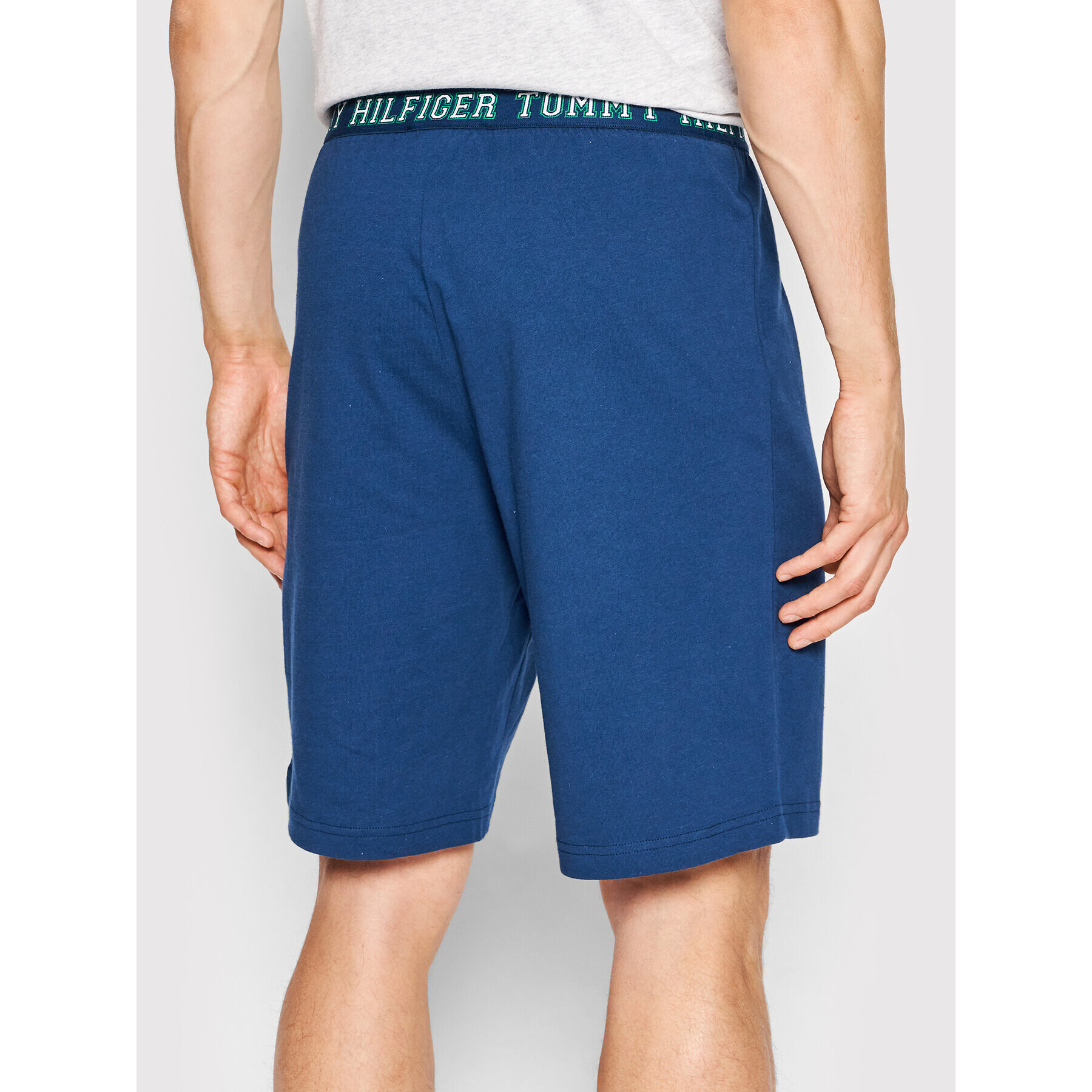 Tommy Hilfiger Pižama Short Set UM0UM02419 Siva Regular Fit - Pepit.si