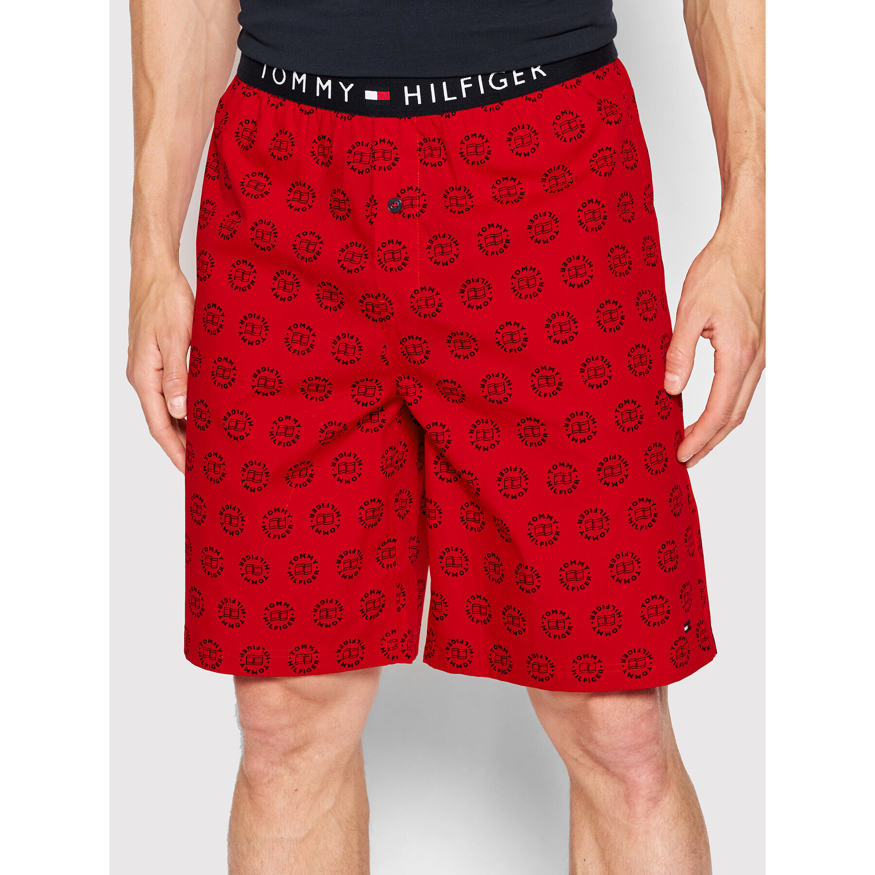 Tommy Hilfiger Pižama UM0UM01959 Pisana Regular Fit - Pepit.si