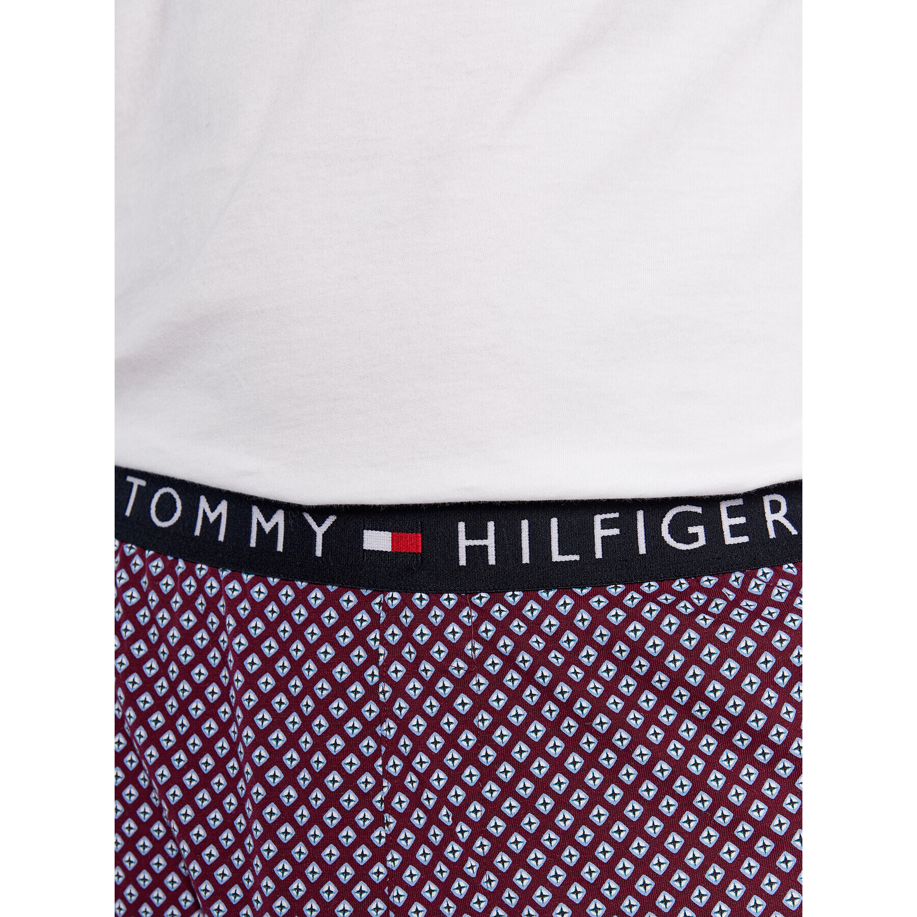 Tommy Hilfiger Pižama UM0UM01961 Pisana Regular Fit - Pepit.si