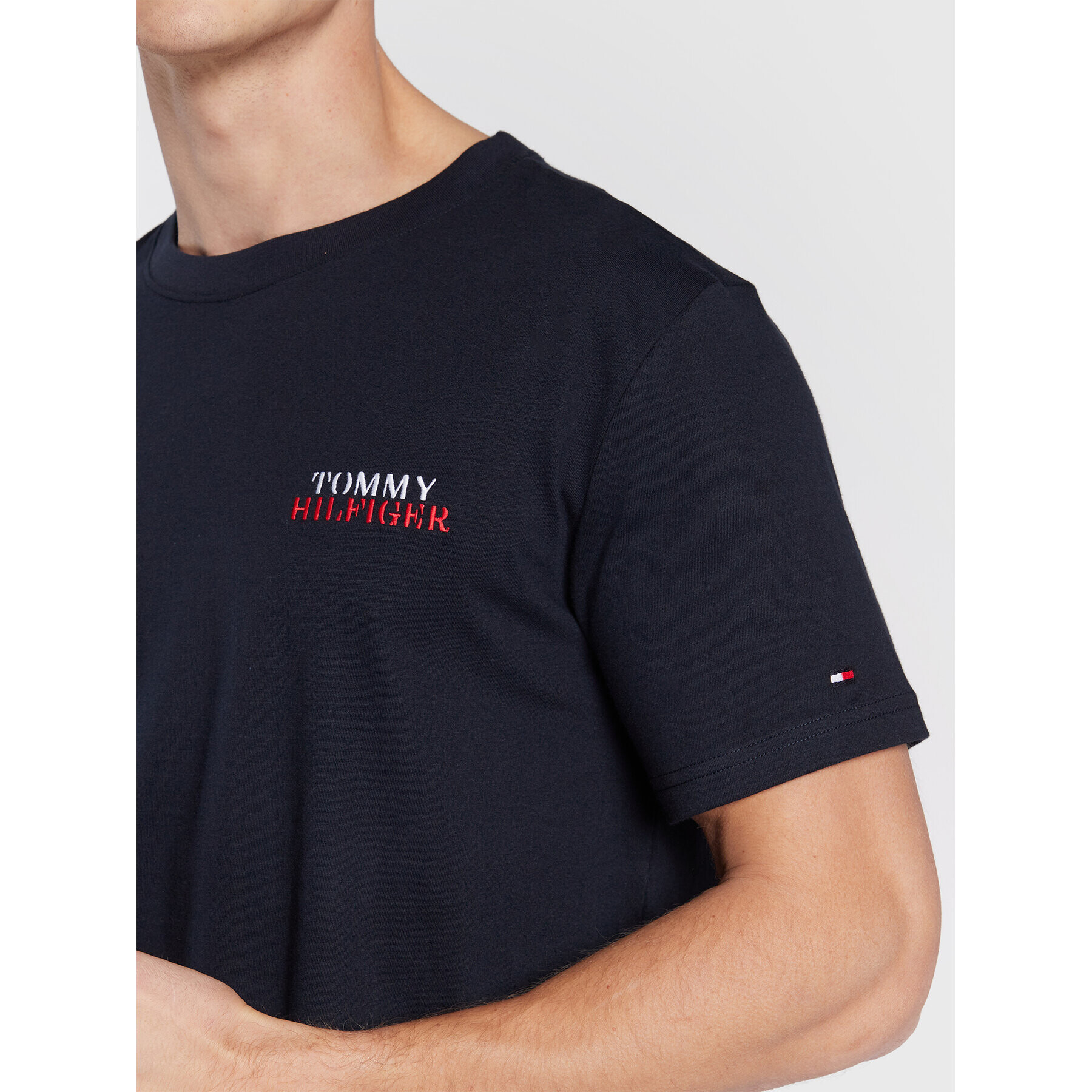 Tommy Hilfiger Pižama UM0UM02433 Pisana Regular Fit - Pepit.si