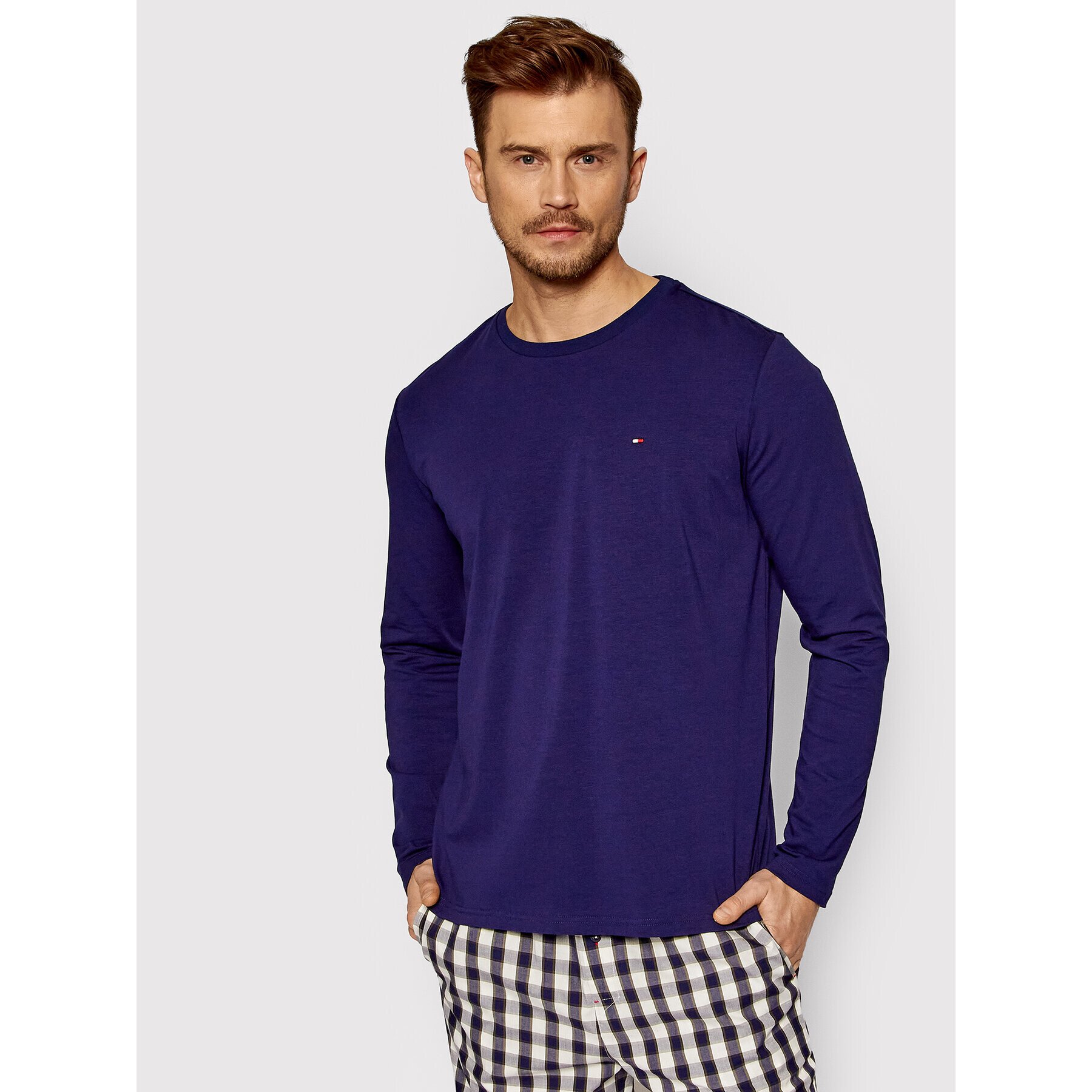 Tommy Hilfiger Pižama Woven UM0UM01960 Pisana Regular Fit - Pepit.si