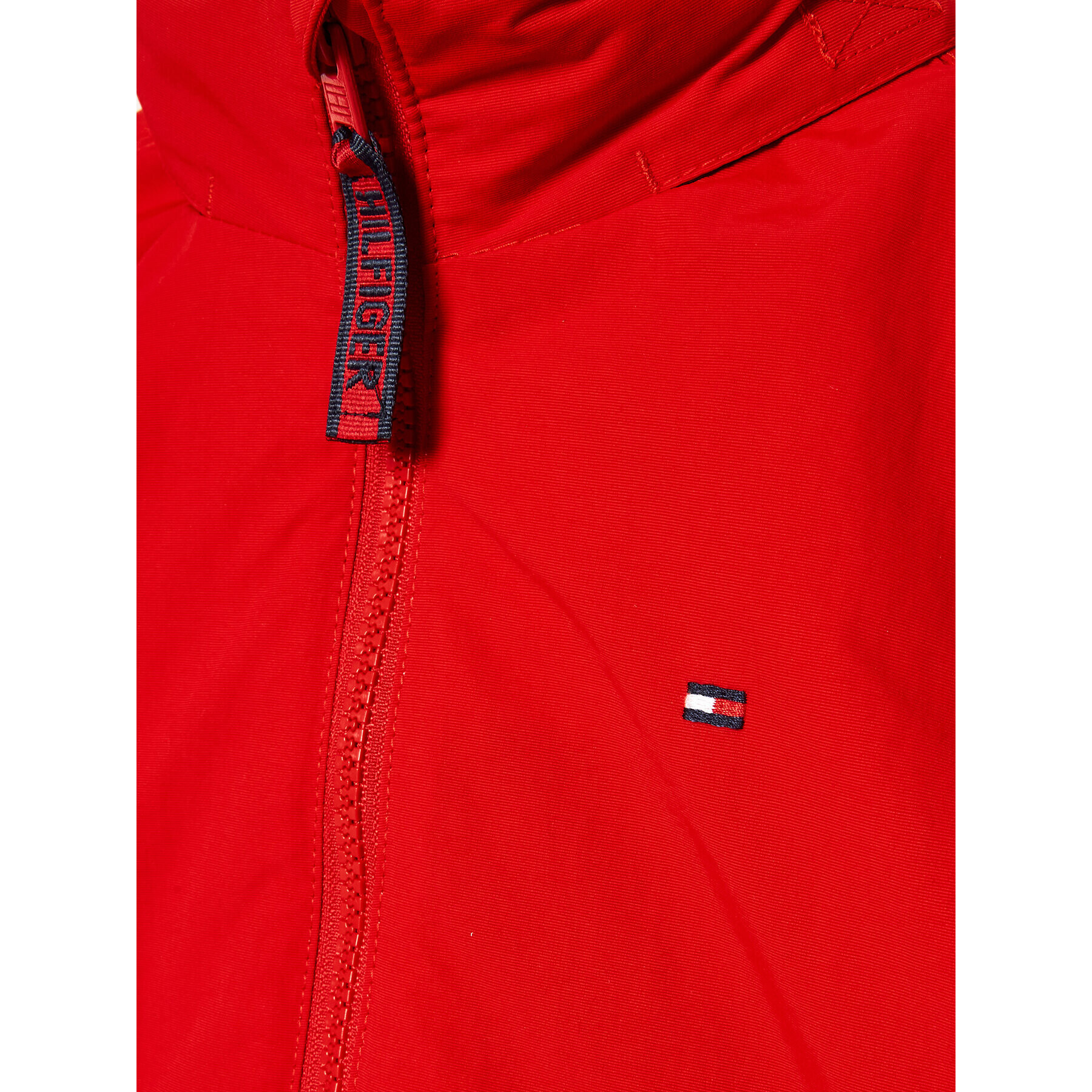 Tommy Hilfiger Prehodna jakna Essential KB0KB07809 D Rdeča Regular Fit - Pepit.si