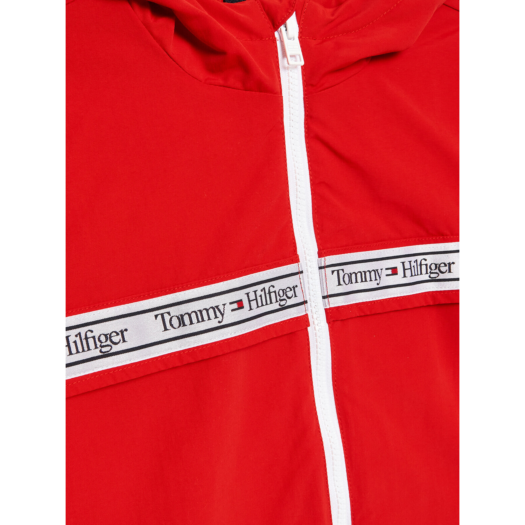 Tommy Hilfiger Prehodna jakna Hero KS0KS00360 D Rdeča Regular Fit - Pepit.si