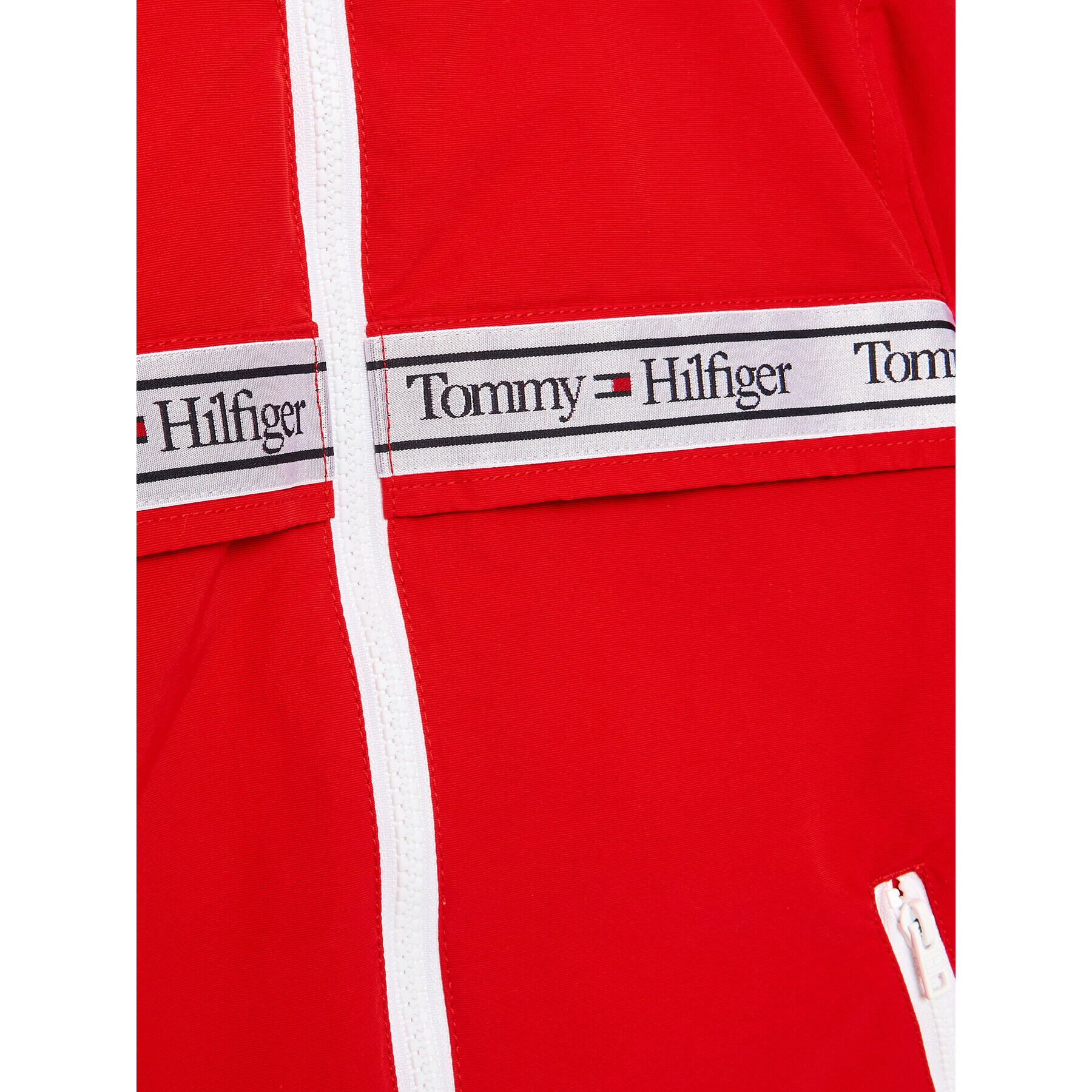 Tommy Hilfiger Prehodna jakna Hero KS0KS00360 M Rdeča Regular Fit - Pepit.si