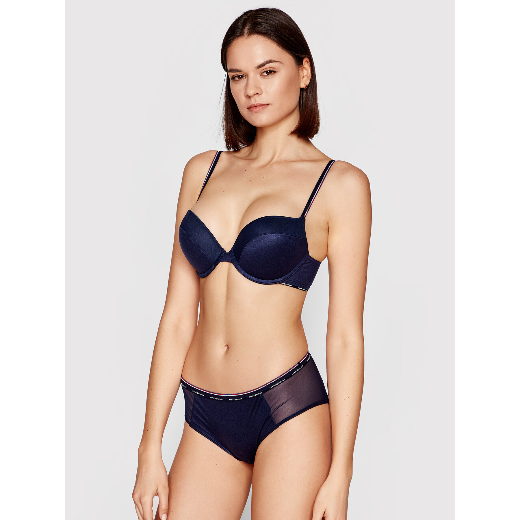 Tommy Hilfiger Push-Up nedrček 1387905867 Mornarsko modra - Pepit.si