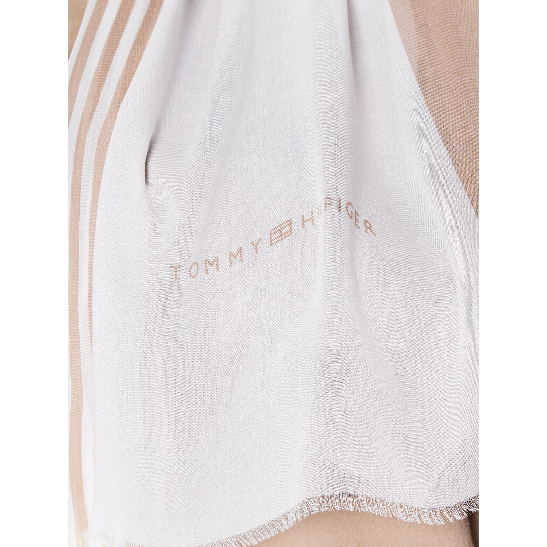 Tommy Hilfiger Ruta Essential Flag AW0AW14539 Bež - Pepit.si