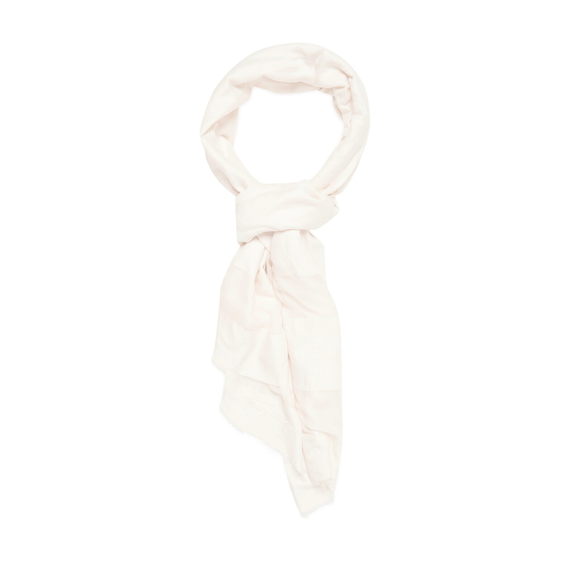 Tommy Hilfiger Ruta Iconic Soft Scarf AW0AW12177 Bež - Pepit.si