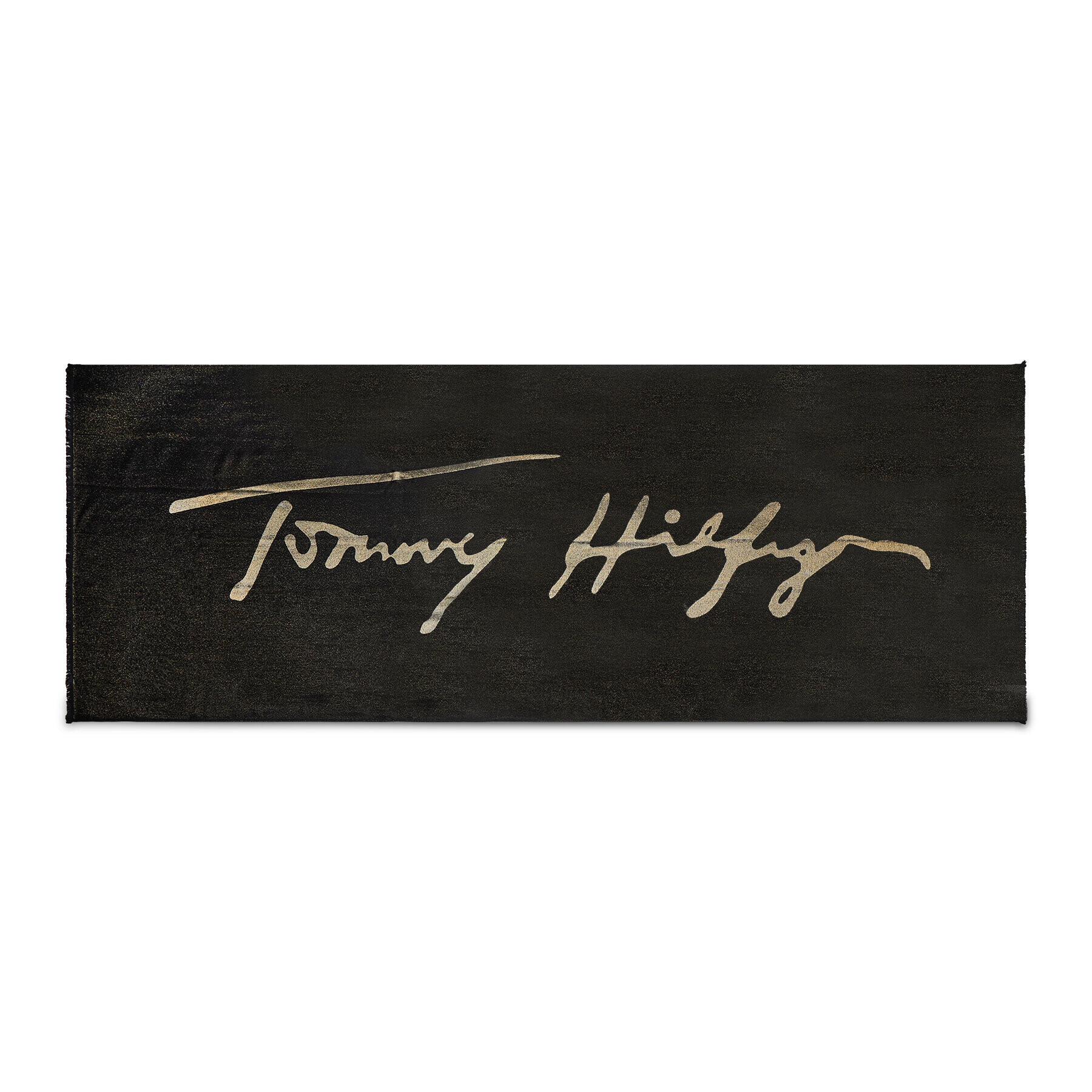 Tommy Hilfiger Ruta Signature AW0AW11005 Črna - Pepit.si