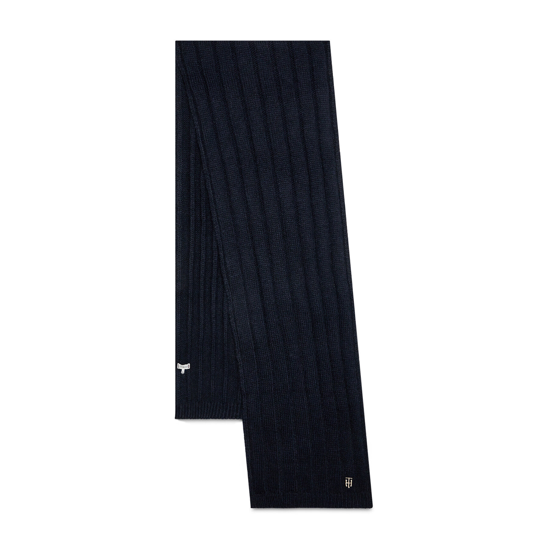 Tommy Hilfiger Šal Th Timeless Scarf AW0AW13898 Mornarsko modra - Pepit.si