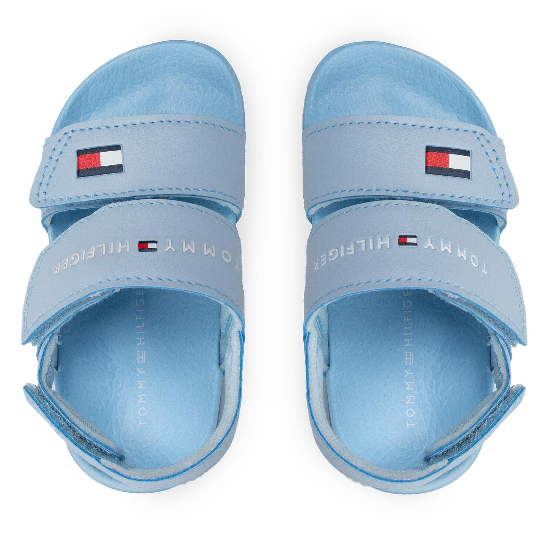 Tommy Hilfiger Sandali Velcro Sandal T1A2-32193-0193 Modra - Pepit.si