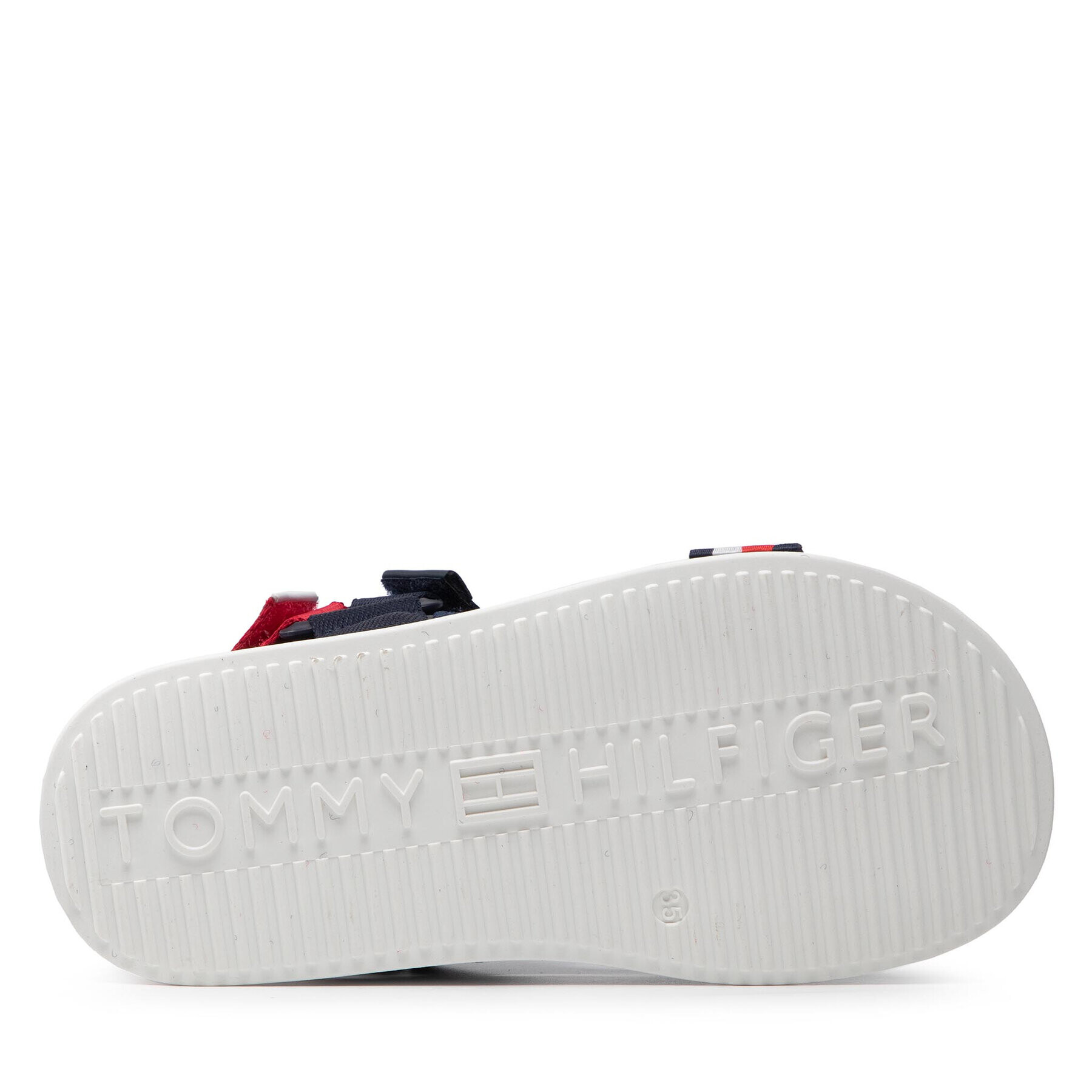 Tommy Hilfiger Sandali Velcro Sandal T3B2-32257-0208 S Mornarsko modra - Pepit.si