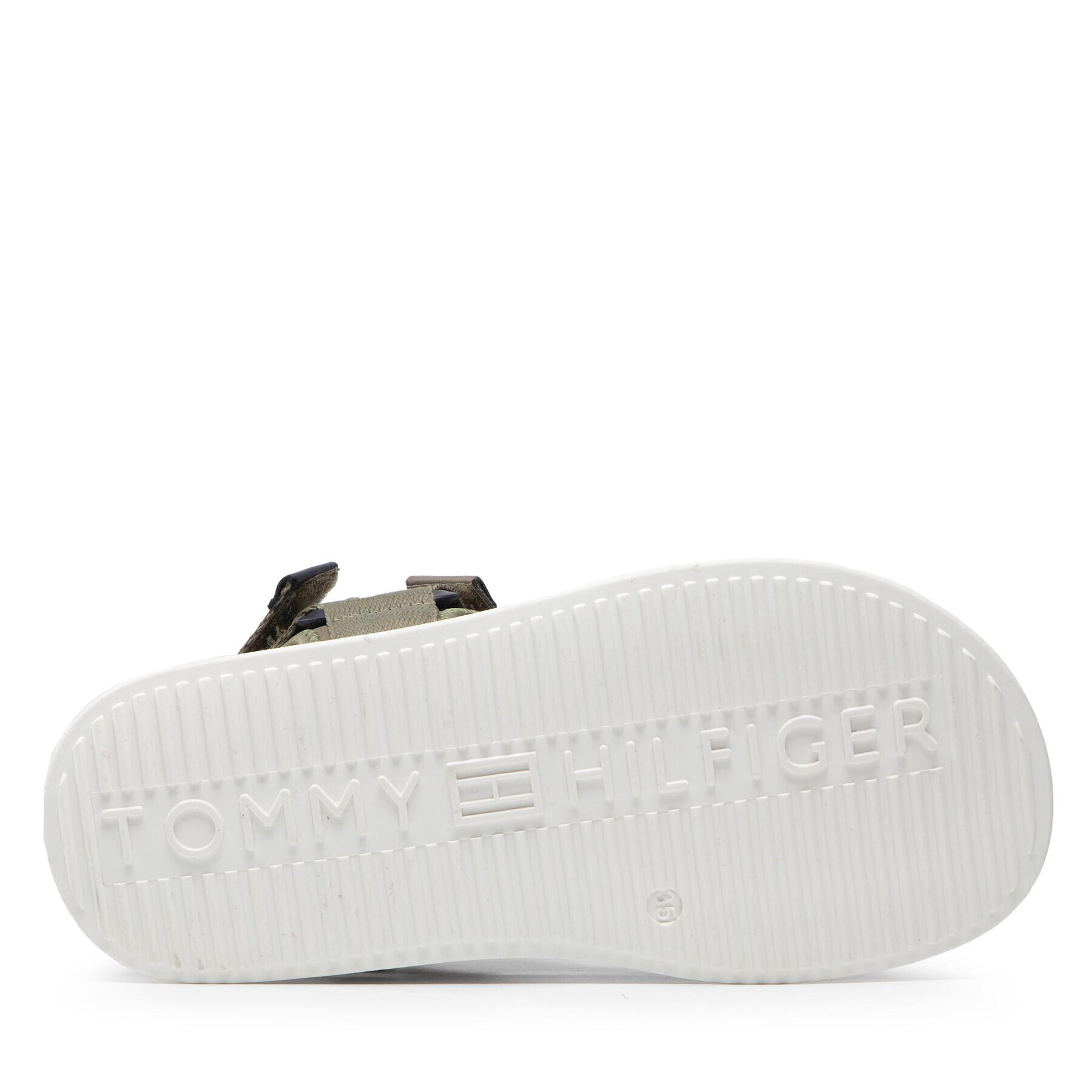 Tommy Hilfiger Sandali Velcro Sandal T3B2-32257-0208 S Zelena - Pepit.si