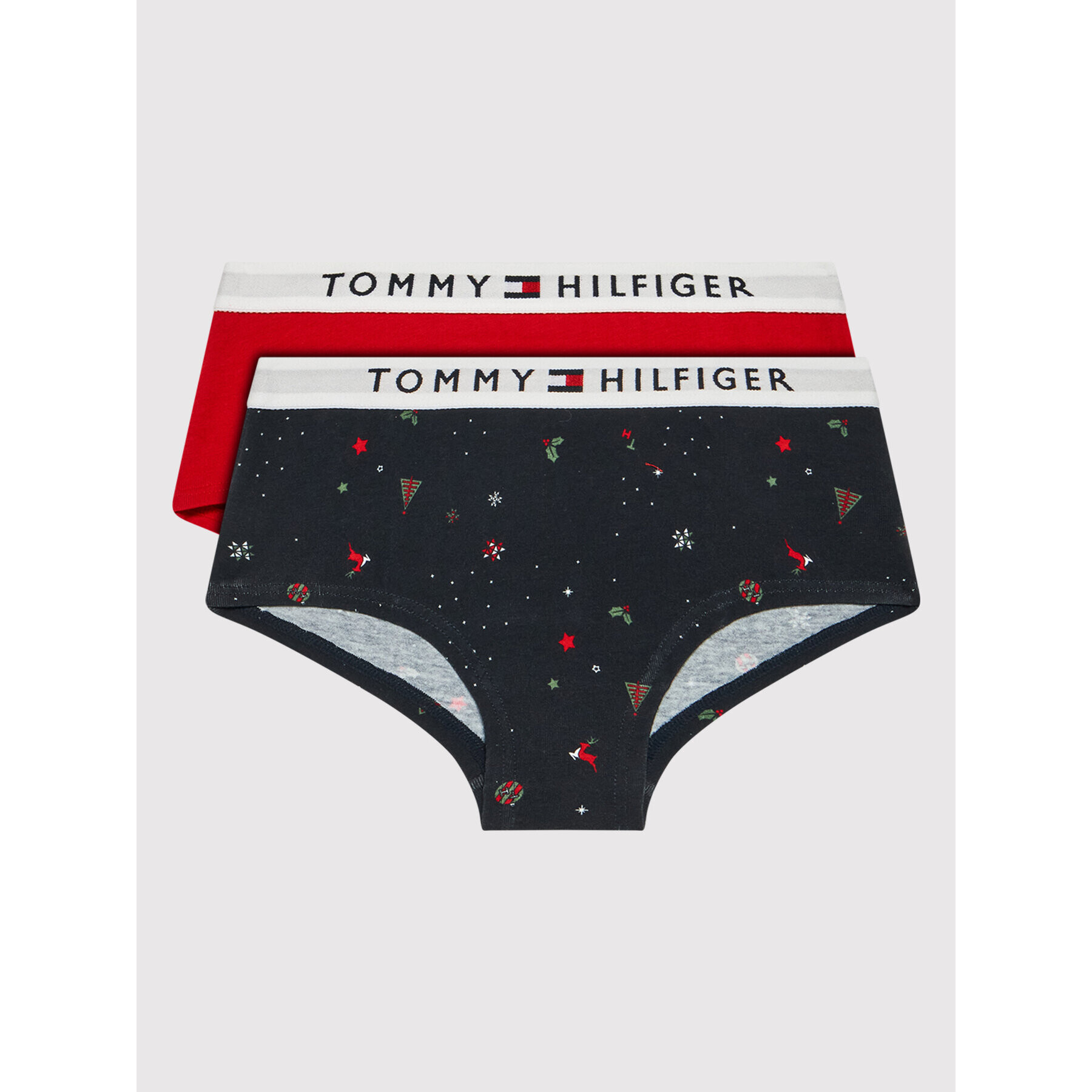 Tommy Hilfiger Set 2 parov spodnjih hlačk UG0UG00520 Pisana - Pepit.si