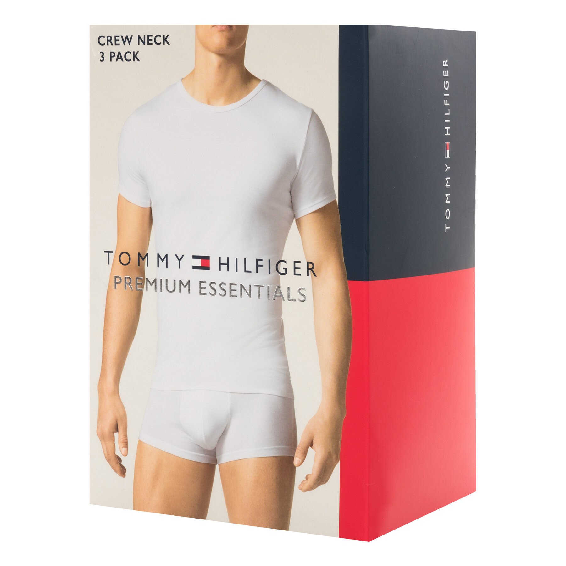 Tommy Hilfiger Set 3 majic Essential 2S87905187 Črna Regular Fit - Pepit.si