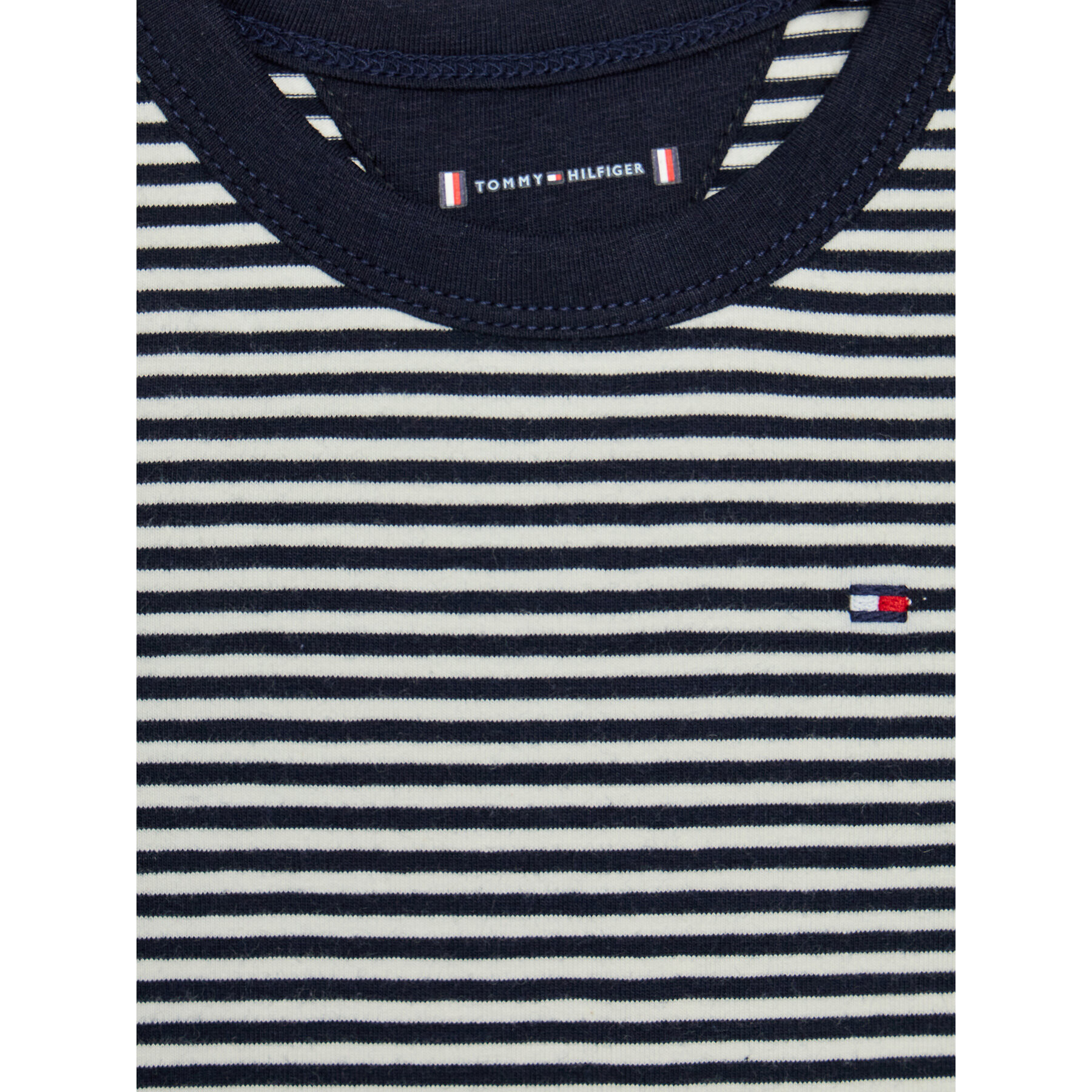 Tommy Hilfiger Set 3 parov otroških bodijev KN0KN01479 Pisana Regular Fit - Pepit.si