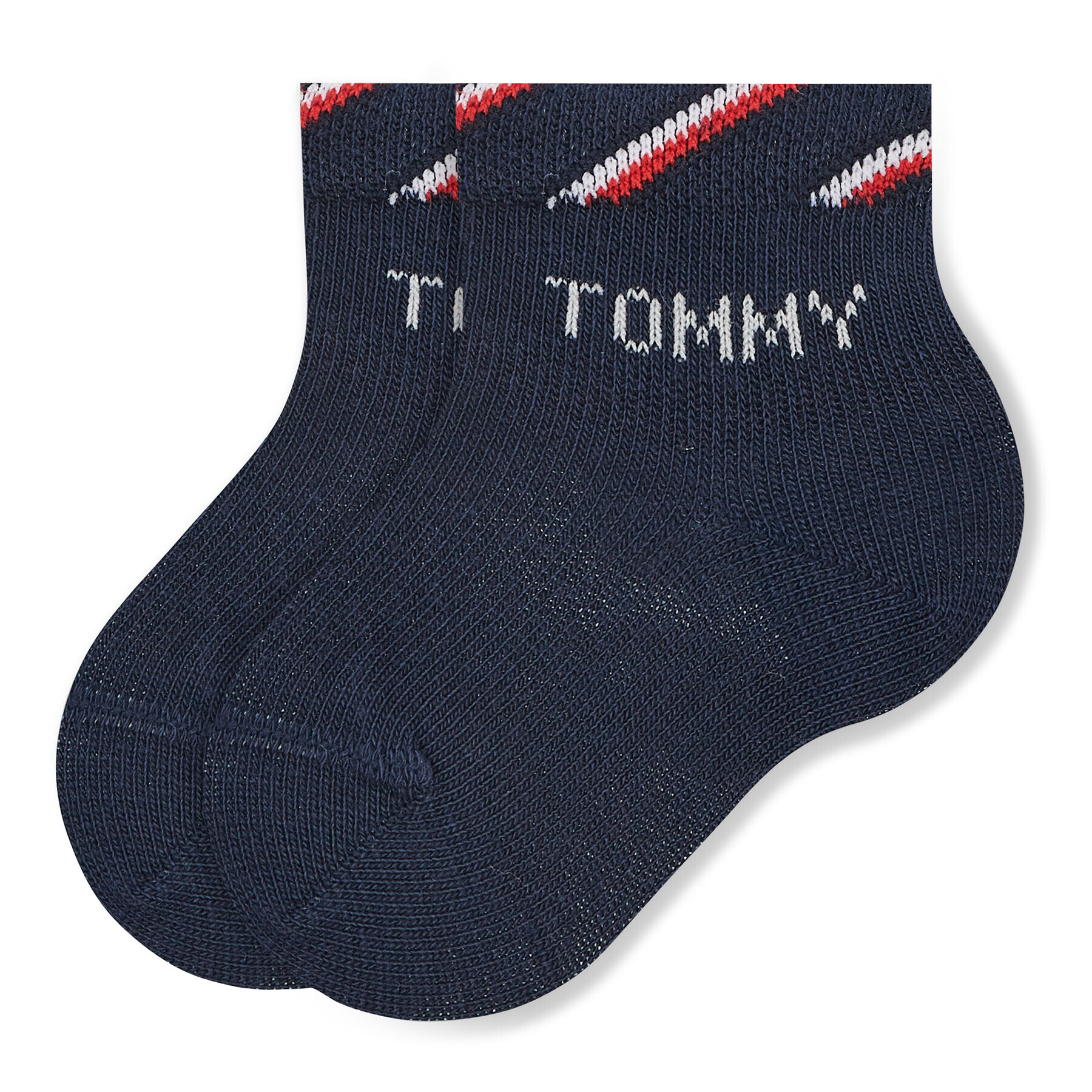 Tommy Hilfiger Set 3 parov otroških visokih nogavic 701220277 Pisana - Pepit.si