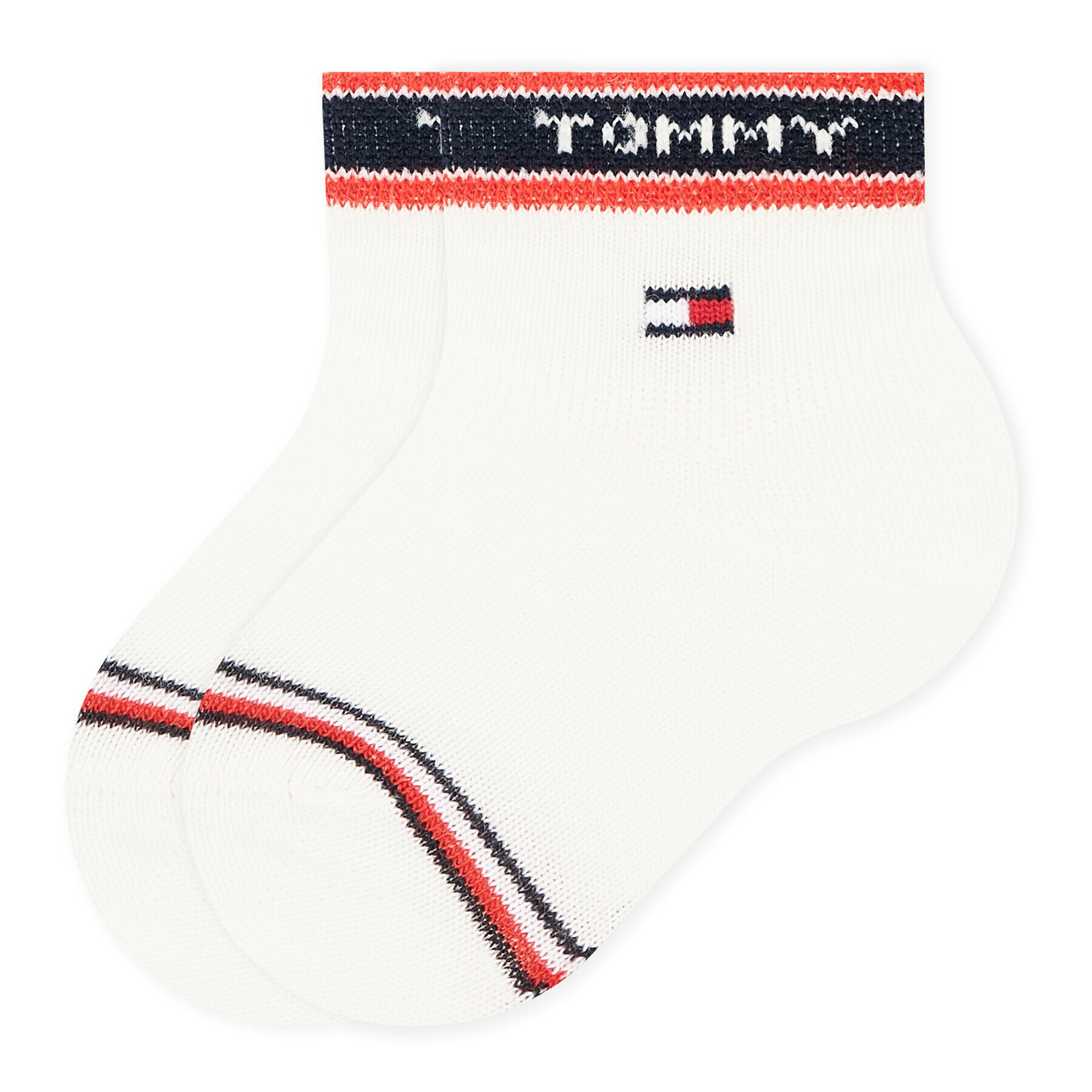 Tommy Hilfiger Set 3 parov otroških visokih nogavic 701220278 Pisana - Pepit.si